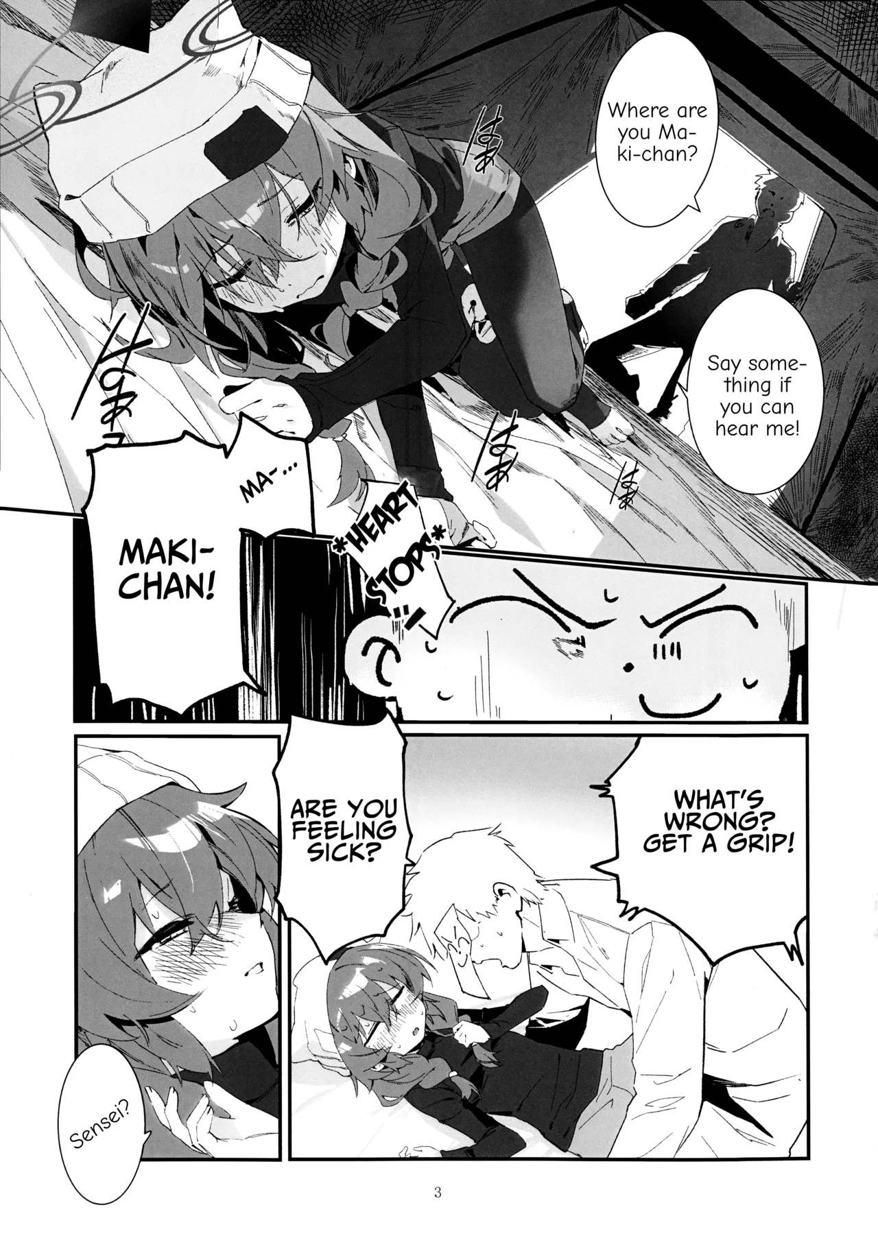 Maki, Hebi ni Kamareta!? page 2 full