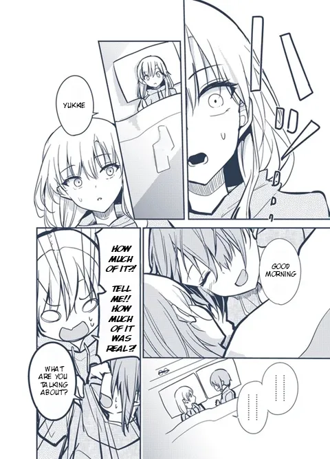 Ruka and Yuki in Bed Together page 8 full
