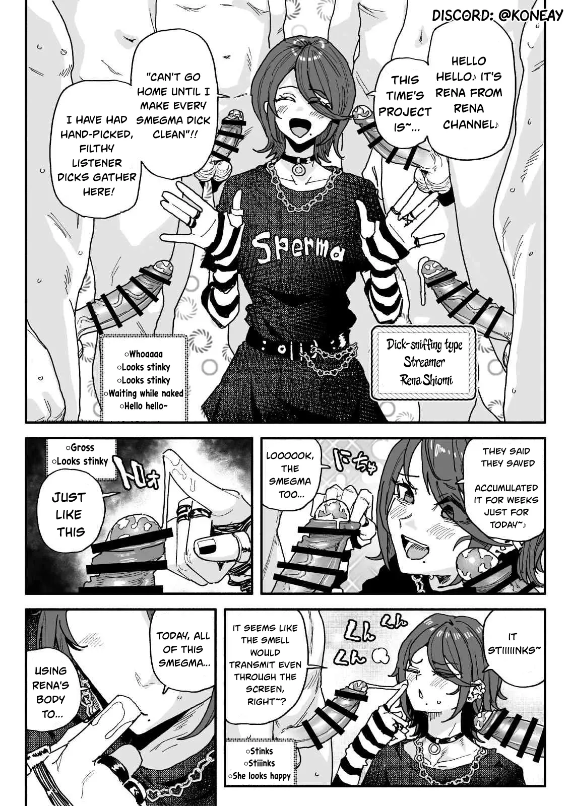 Penis-sniffing Streamer: 'Cannot Go Home' Challenge page 2 full