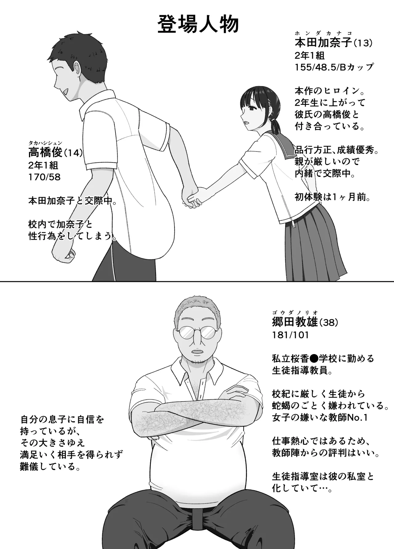 19cmが挿入るまで〜NTR拡張指導〜 page 2 full