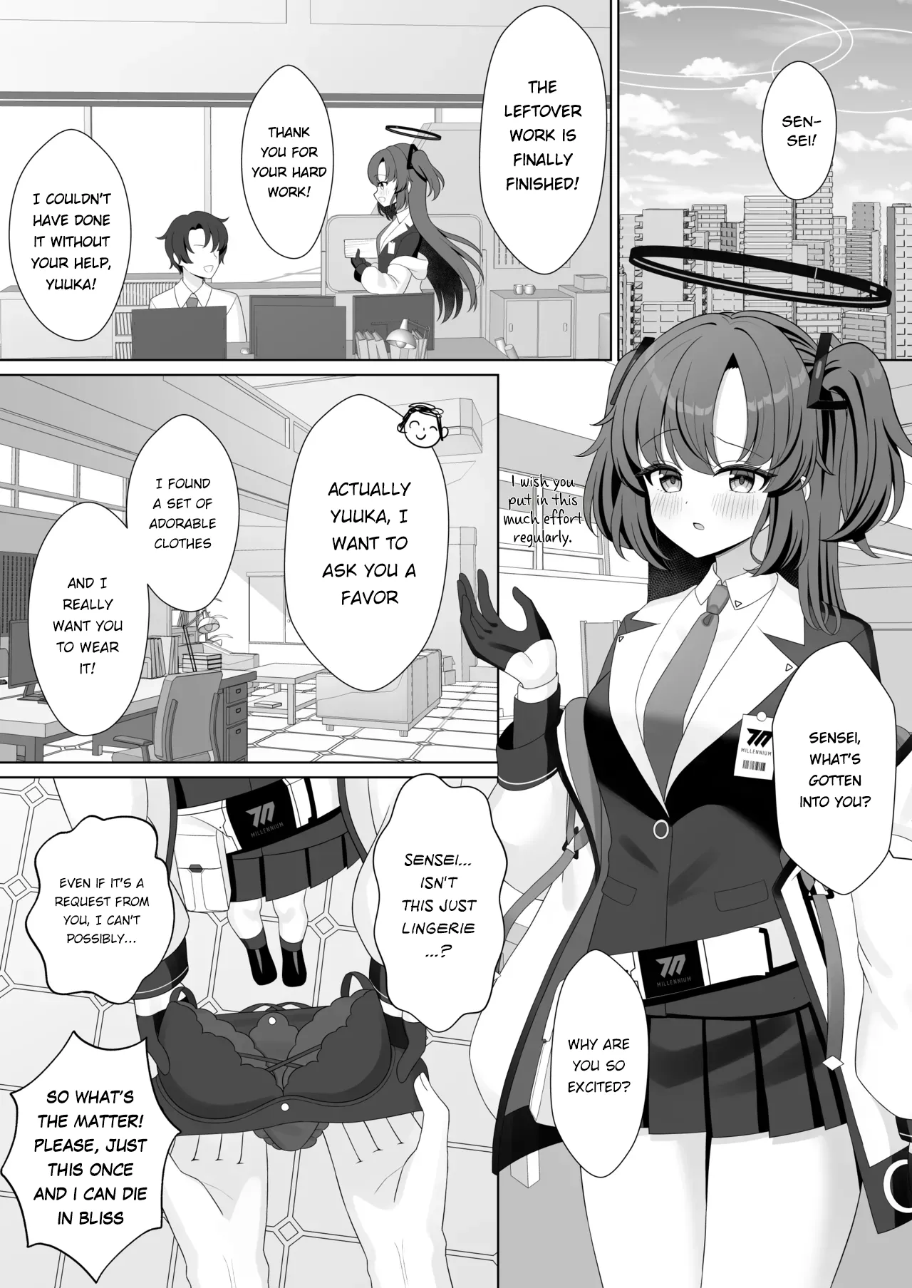 Sensei! Nan desu ka Kono Ikagawashii Shitagi wa! page 4 full