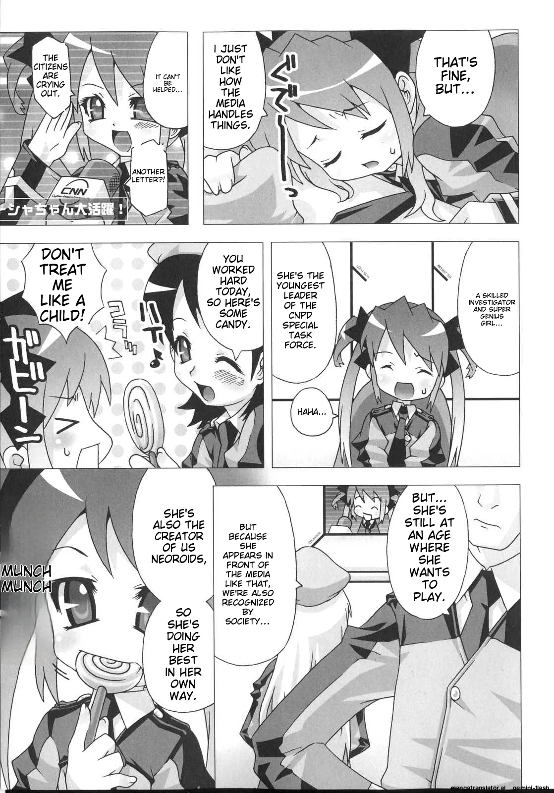Shinsedai Bishoujo Sousakan Misia - Misia The Cybernetic Neoroid Police page 9 full
