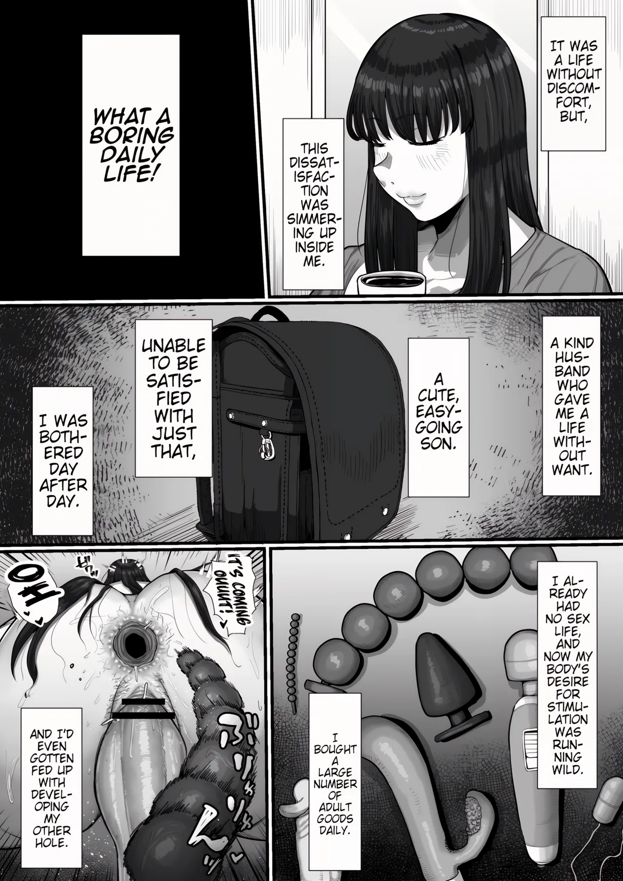 35-sai Otameshi Uwaki Futanari Kyokon de Acme Rikon Suru made no Kiroku | Log of a 35 Year Old, Orgasming From a Futanari’s Huge Penis, Then Getting Divorced page 4 full