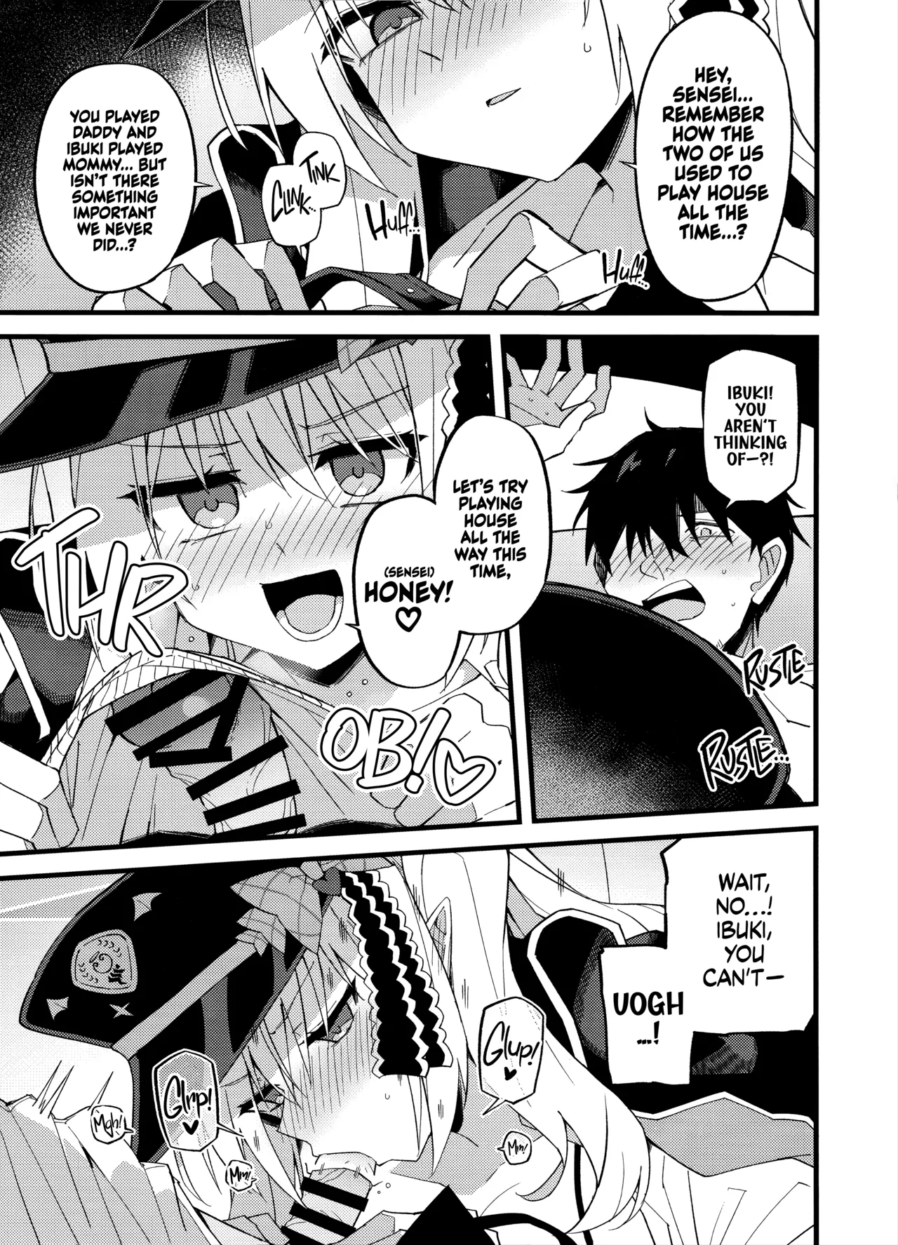 Ibuki, Ii-ppai Mattan da yo...♡ | Ibuki’s Waited for Sooo Long...♡ page 9 full