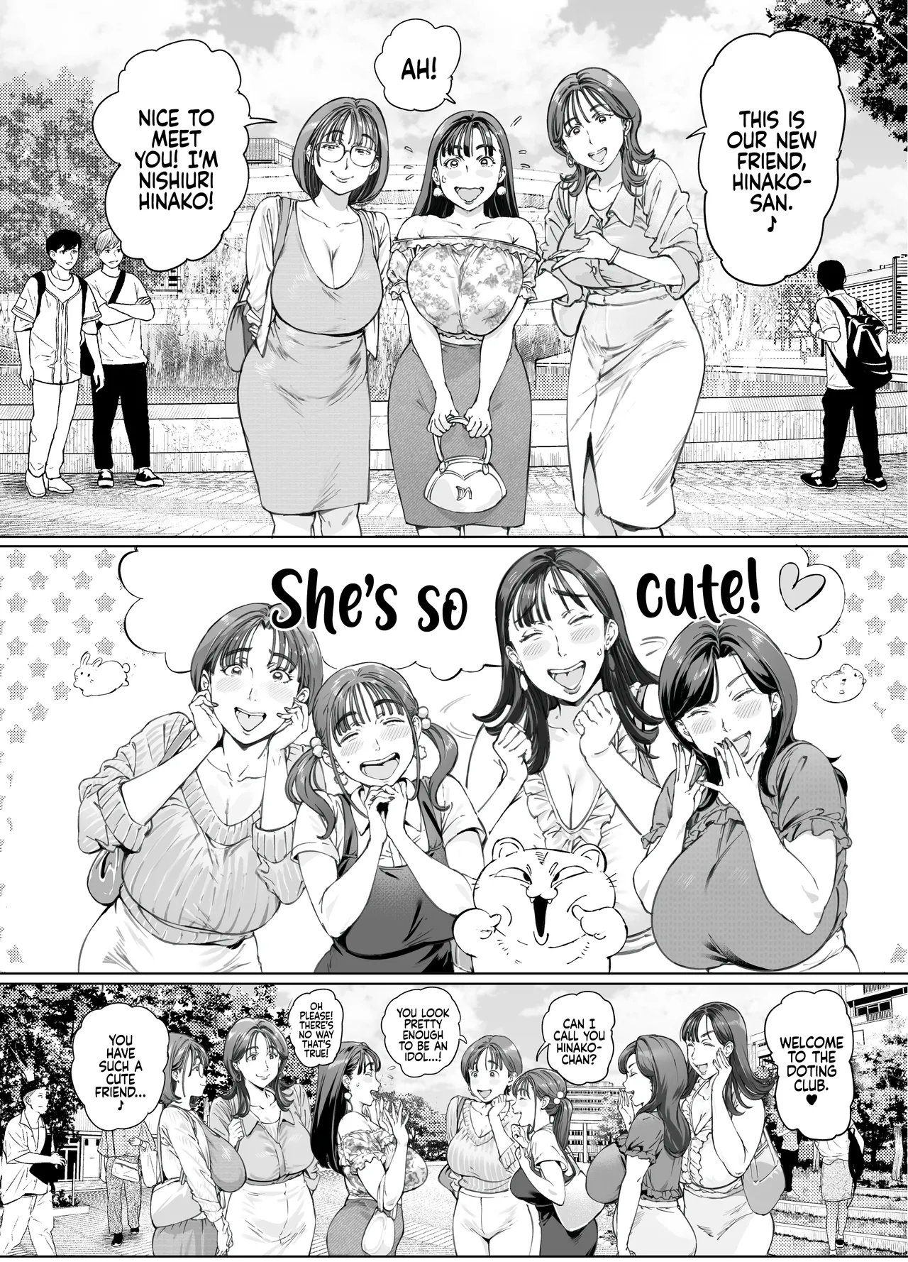 Dekiai Kansatsu Nikki 2 Mama Tomo Mi~nna de Hamedori Daiundoukai! | A Doting Mother’s Observation Diary 2: Mommy's Friend's Sports Festival Sex Tape page 4 full