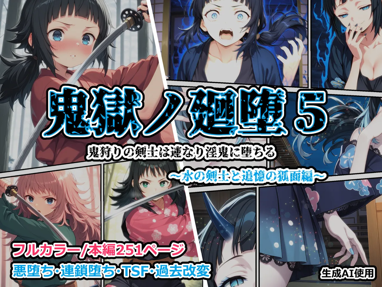 Kigoku no Kaida 5 ~ ~The Water Swordsman and the Fox Mask of Remembrance~ ~ page 1 full