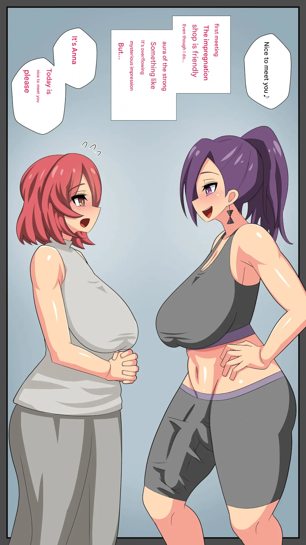 Futanari Doushi da to Ninshin Shinai Sekai no Futanari Tsuma to, Haramaseya-san. page 5 full