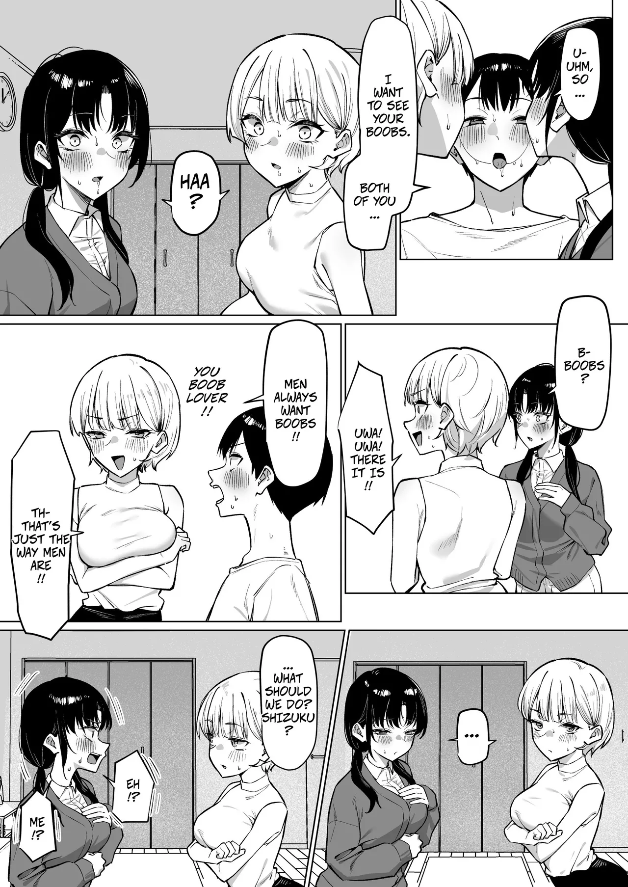 A Story About Kissing 2 Female Friends part 2 -- Onna Tomodachi Futari to Perochuu suru Hanashi page 8 full