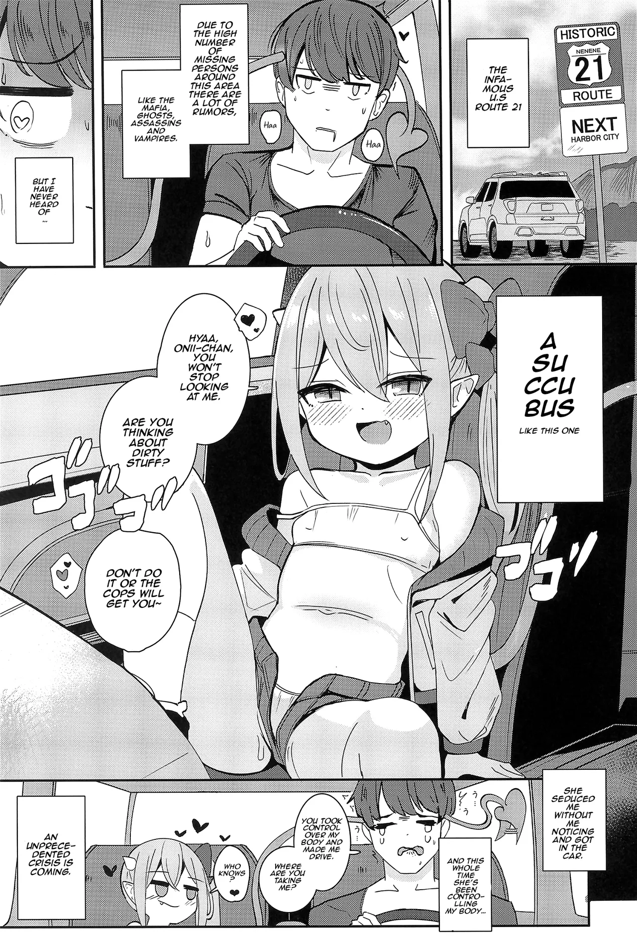Loli Succubus to Ero na Road Trip page 4 full