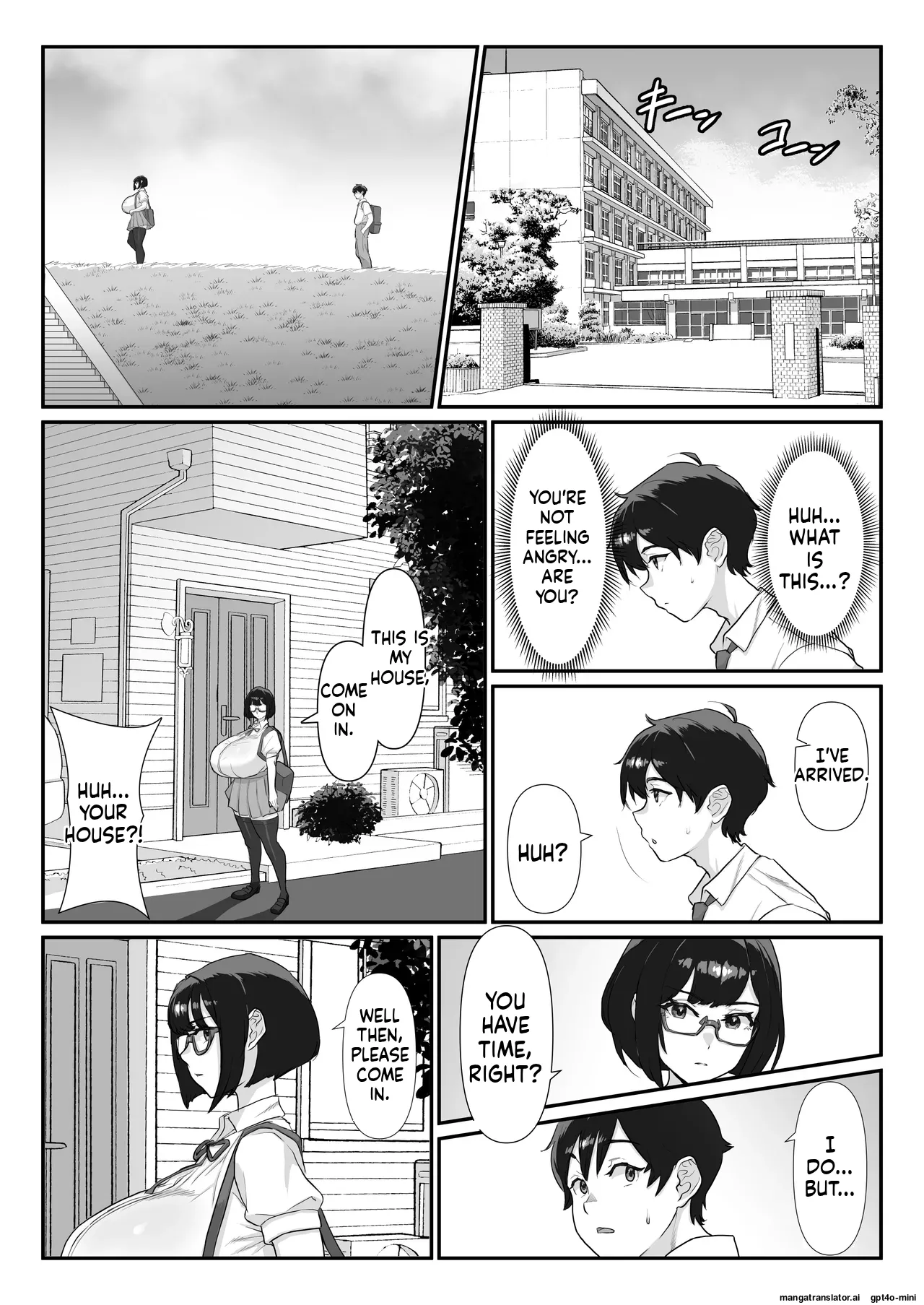 Kuroi-san Can't Hide It! page 7 full