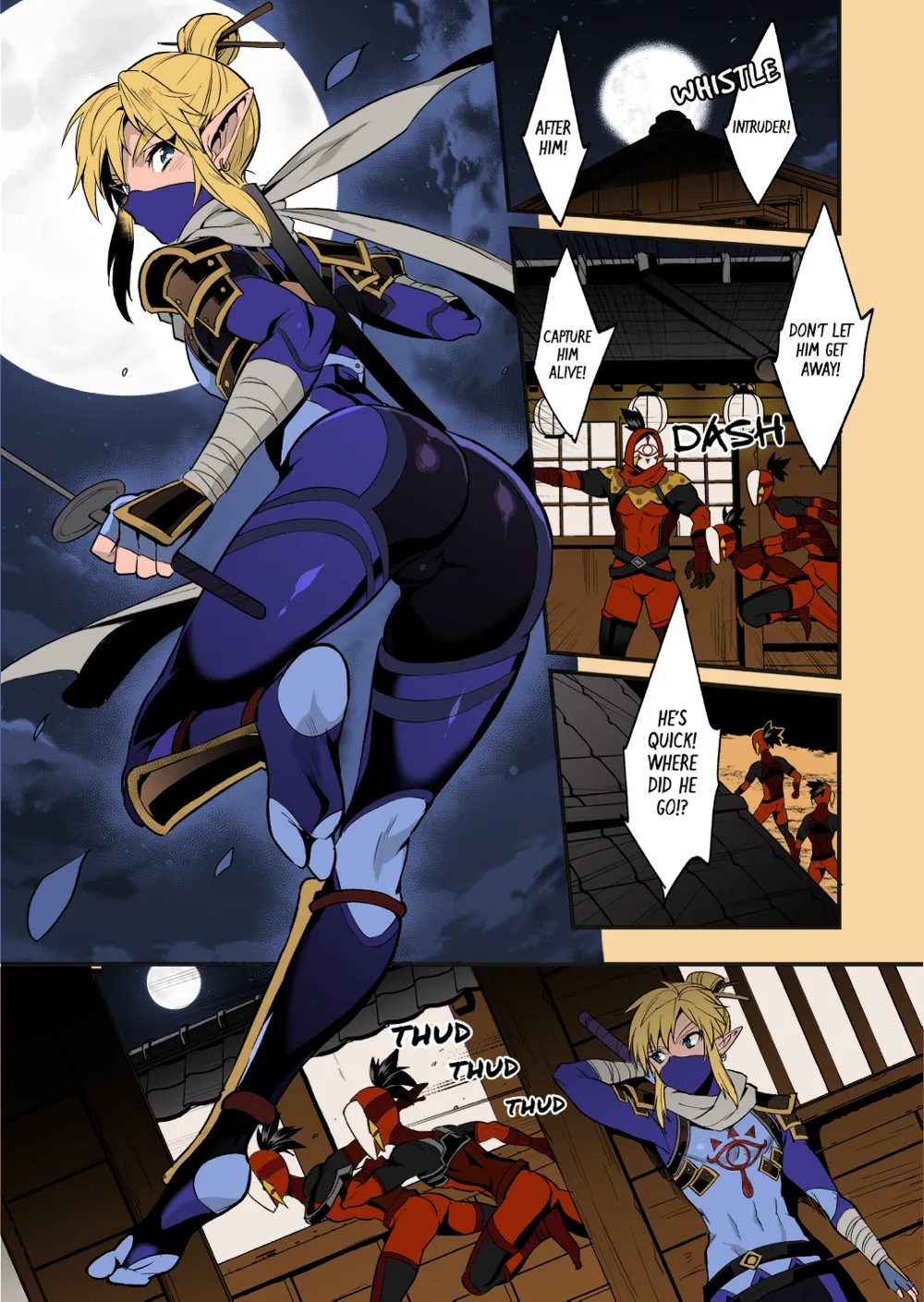 Eiketsu Ninja Gaiden ~Haiboku Hen~ The Legend of Zelda dj page 3 full