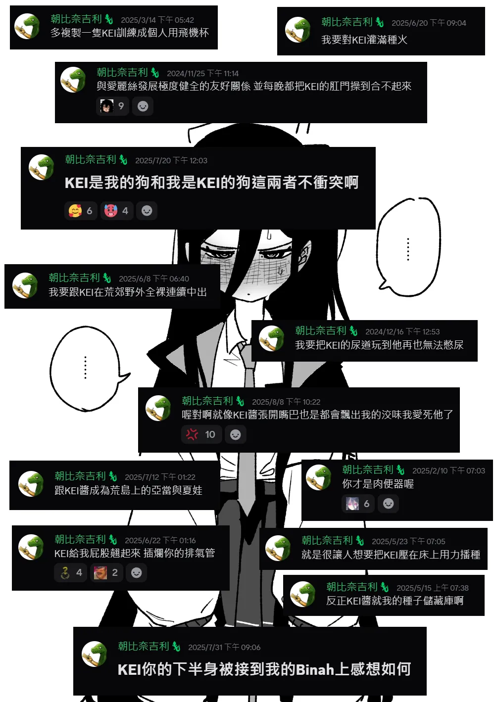 想KEI想到瘋了 page 4 full