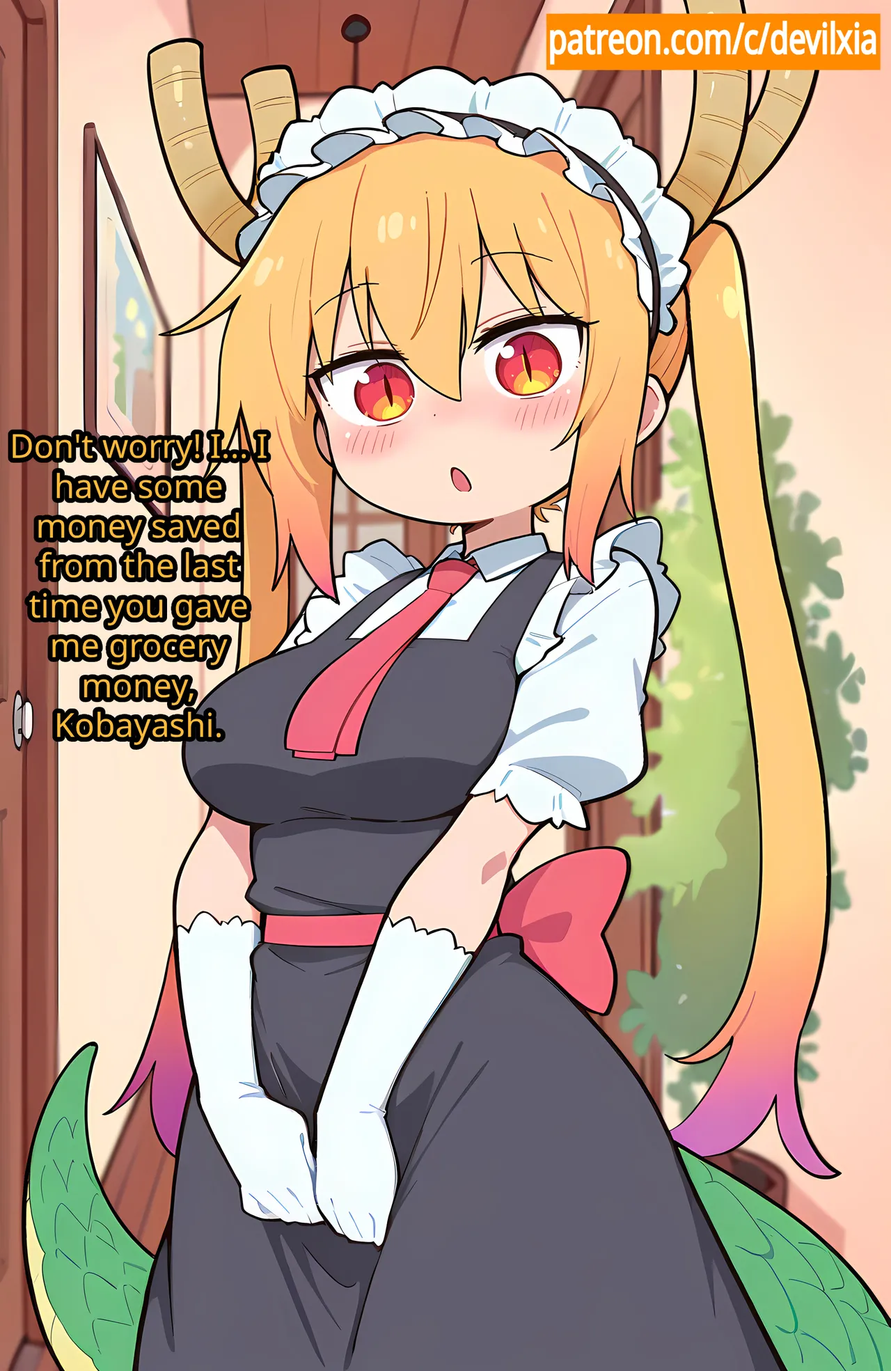 【Comic】 Tohru and the Dinner page 3 full