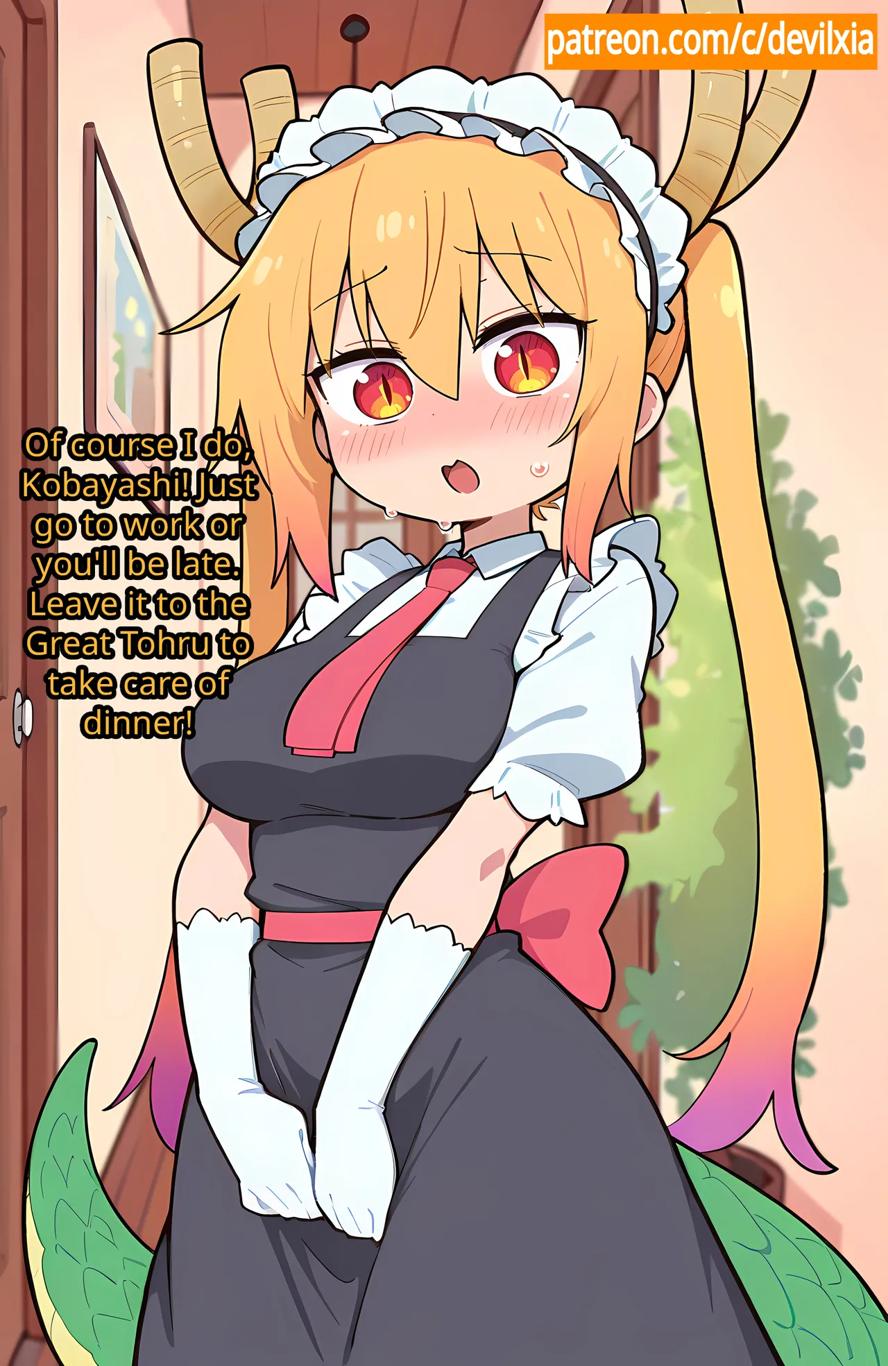 【Comic】 Tohru and the Dinner page 5 full