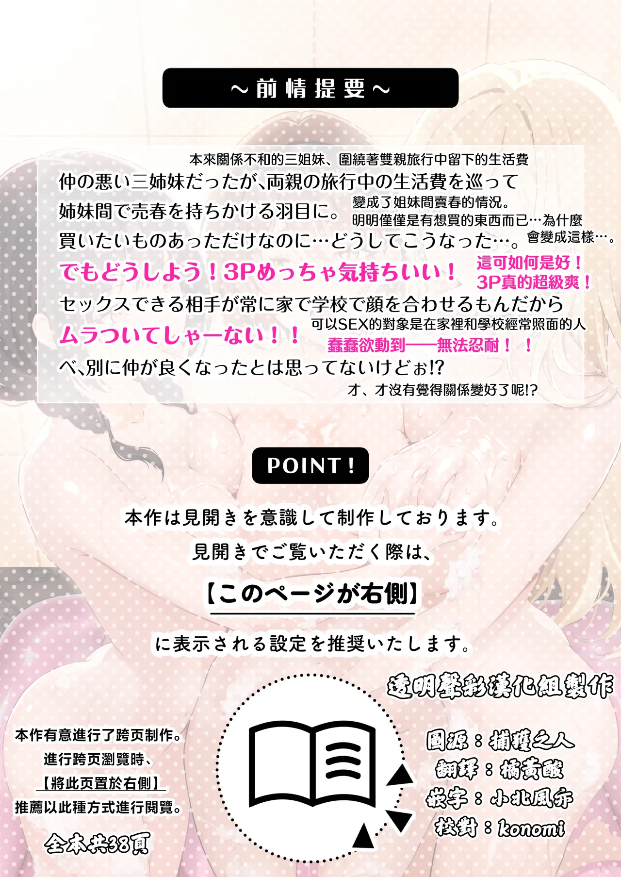 家庭内卖春3【透明声彩汉化组 page 3 full