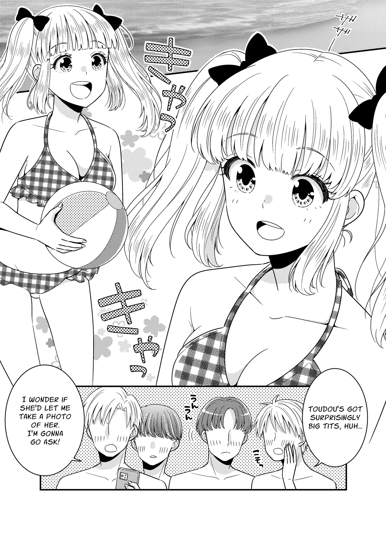 Classmate no Mae de Oppai Marudashi | Breasts Exposed in front of Her Mates page 2 full