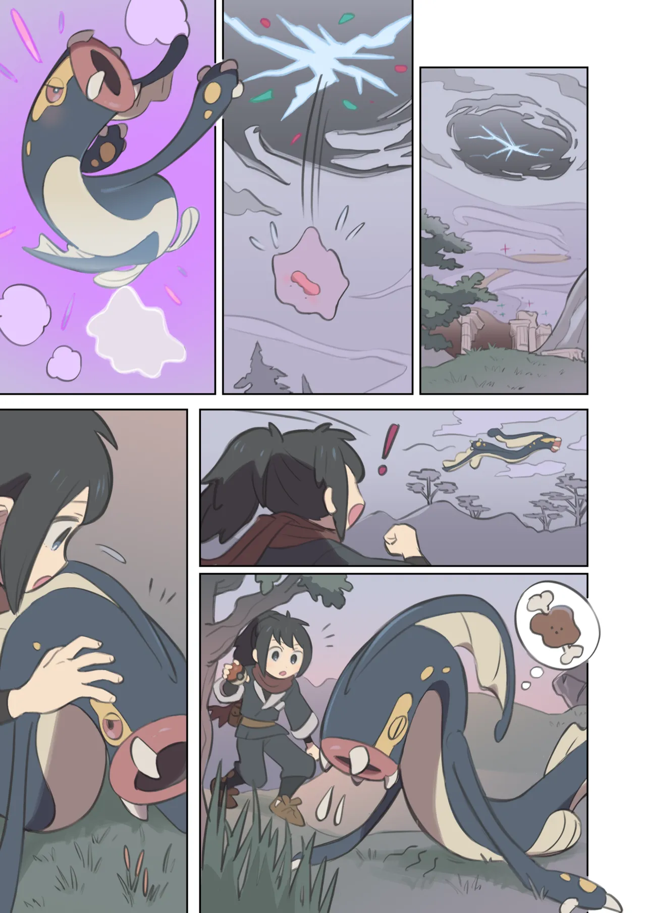 Eelektross and Rei page 1 full