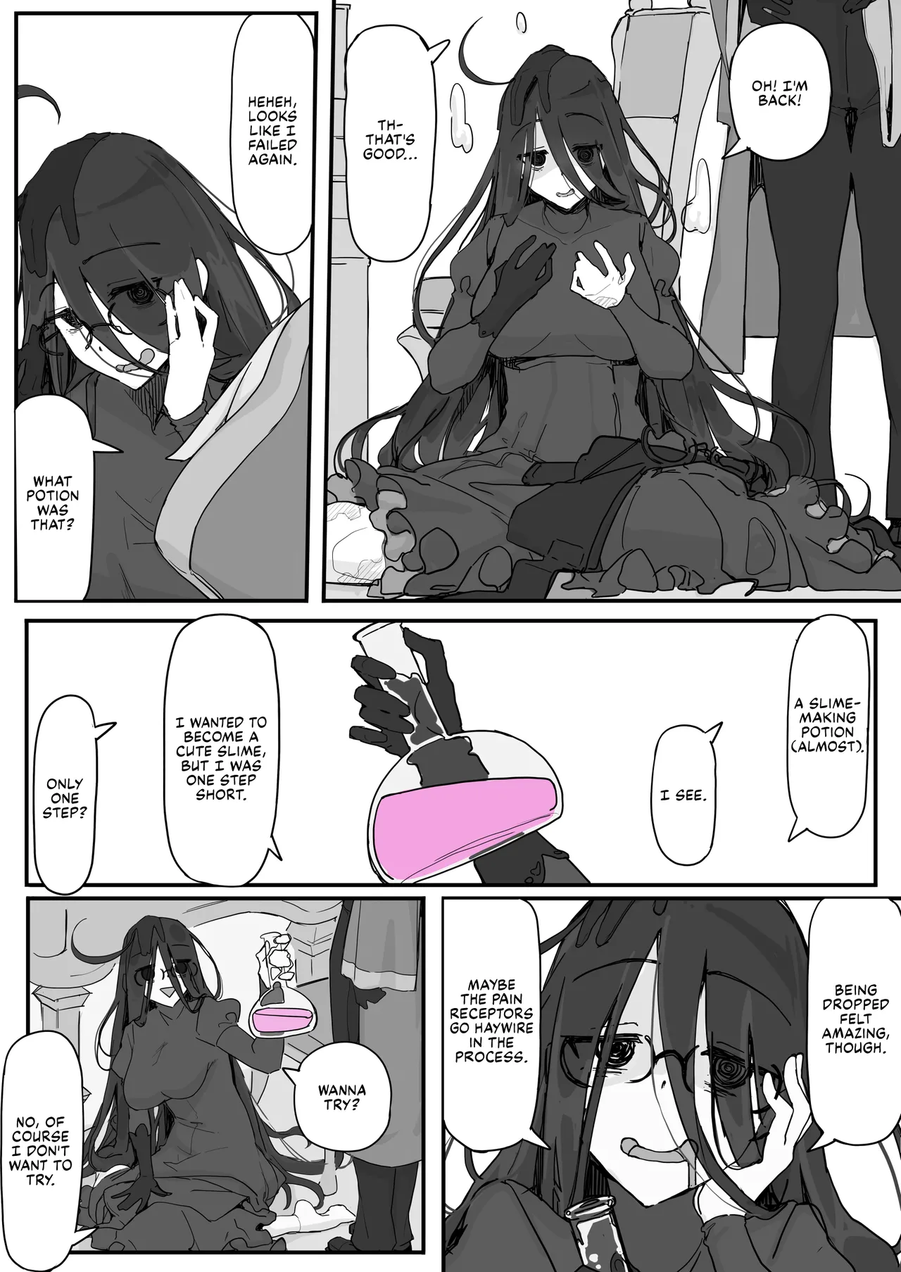 Onaho ni Nareru Potion ① - ② | Onahole Potion ① - ② page 8 full