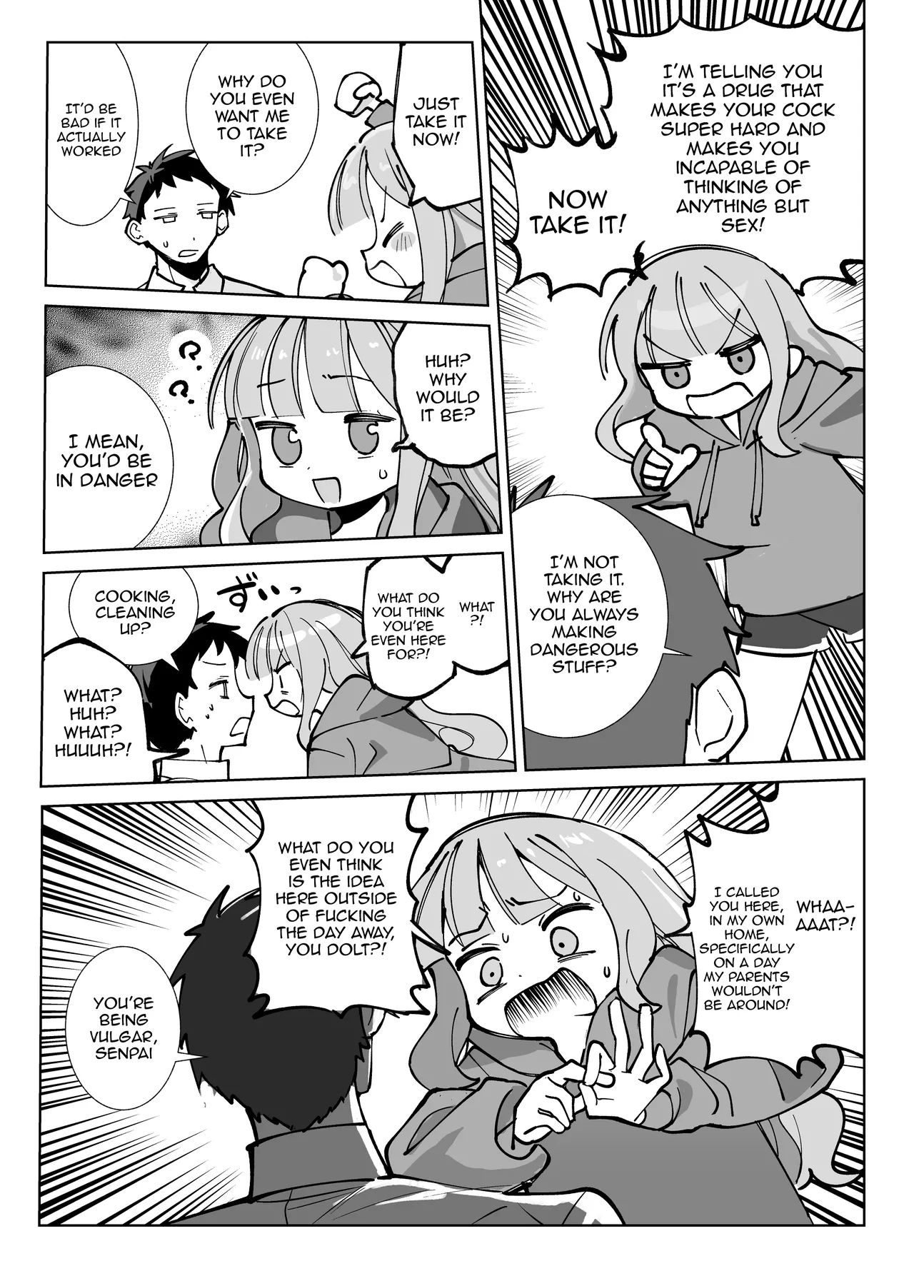 Nama Onaho Senpai /  Raw Onahole Senpai -The Horny Senpai Provokes Her Kouhai And He Fucks Her Brains Out And Cums Over And Over page 8 full