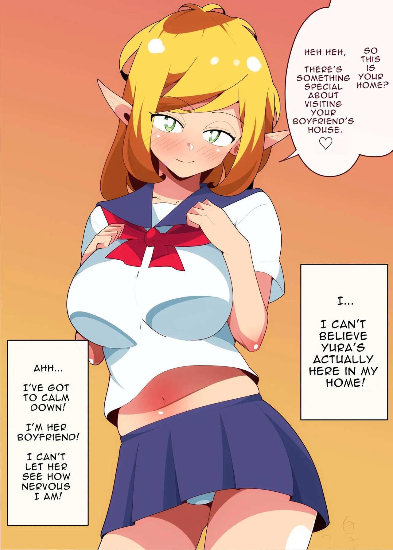 Elf Girlfriend, Cucked By My Father page 3 full
