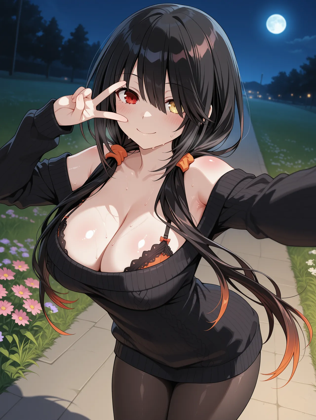 Tokisaki Kurumi - Sweater || Date A Live page 2 full