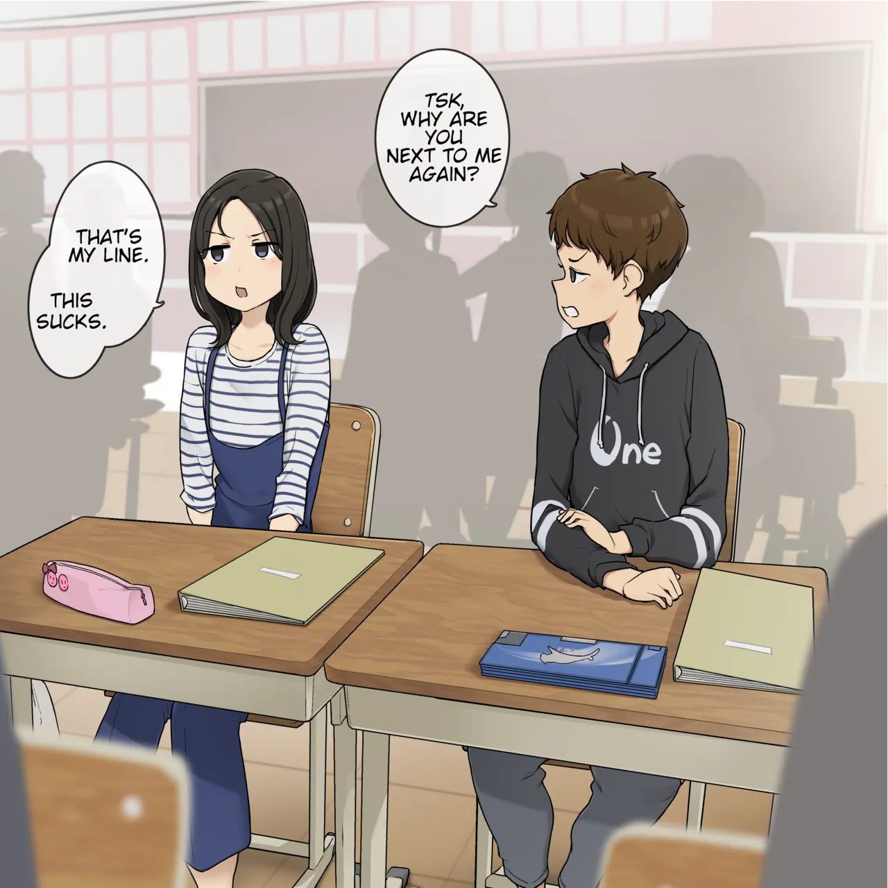 The Stubborn Childhood Friends Who Argue All the Time but were Made for Each Other page 1 full