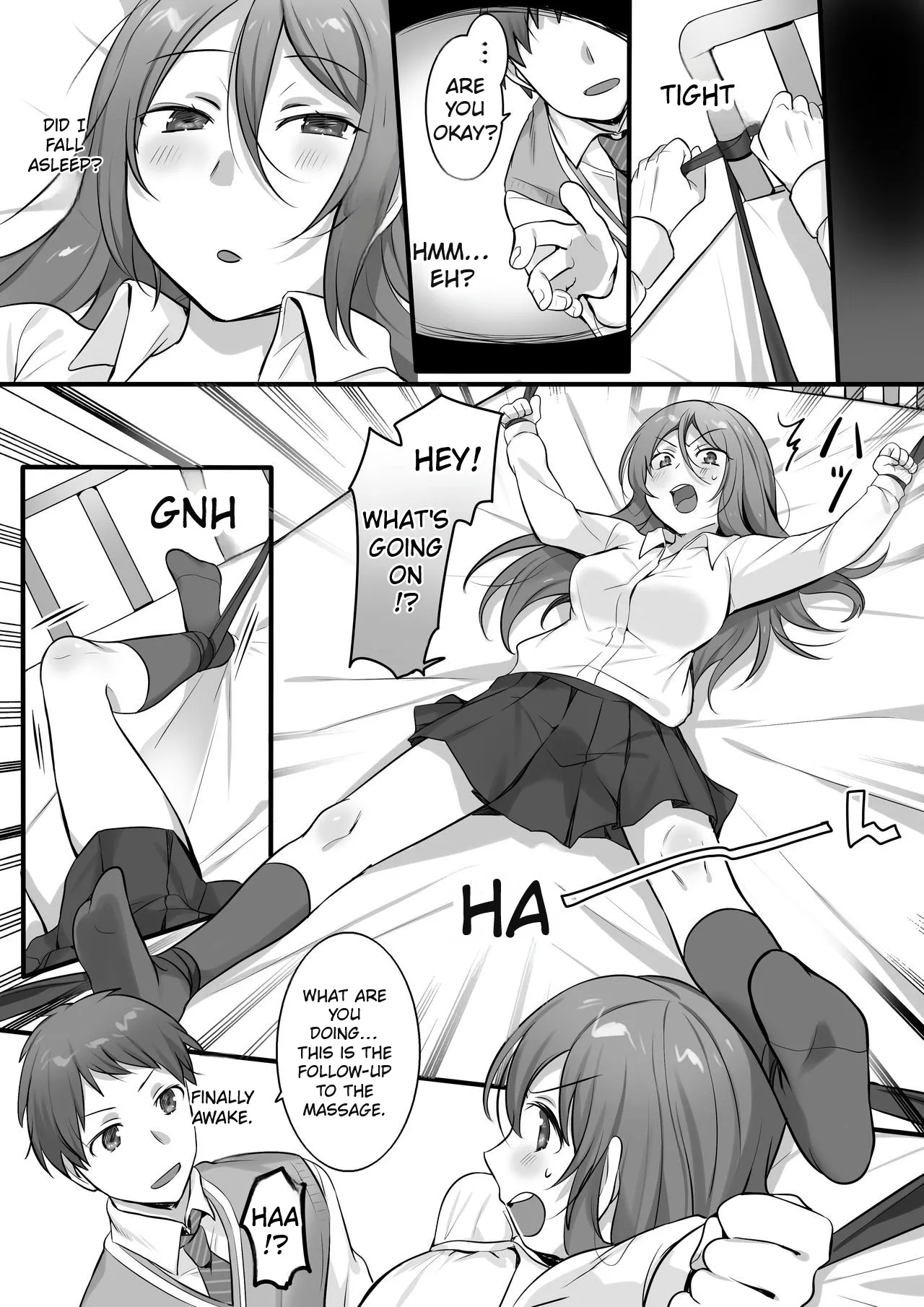 I Tried Giving a Sensual Massage to My Older Sister, Who’s Ranked #2 Nationwide in Karate - Ready to Be Killed for It. page 9 full