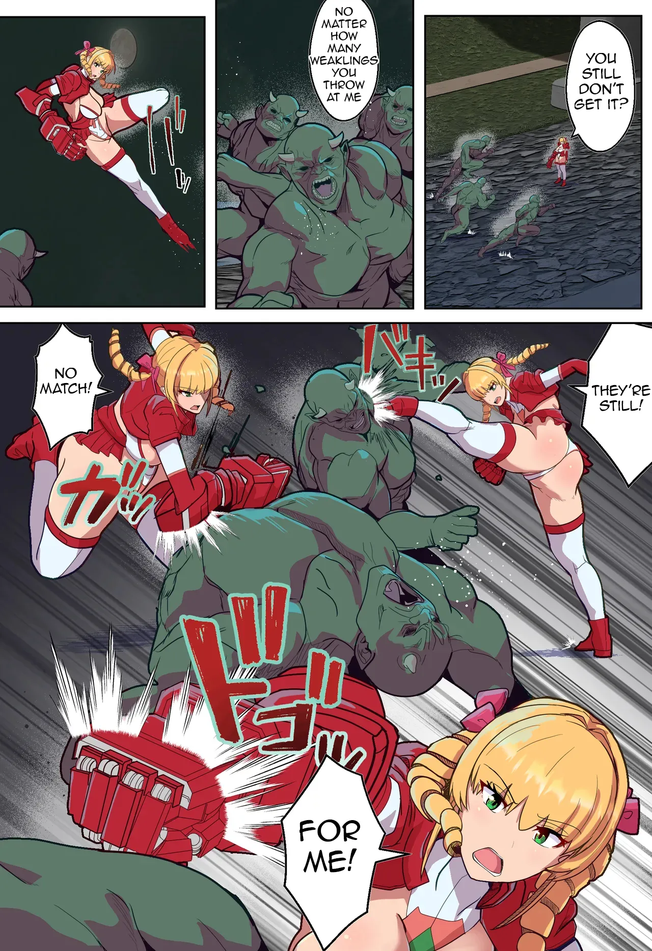 VS Parasitic Demon — The Fate of the Strongest Heroine After Her Body Is Taken Over page 4 full