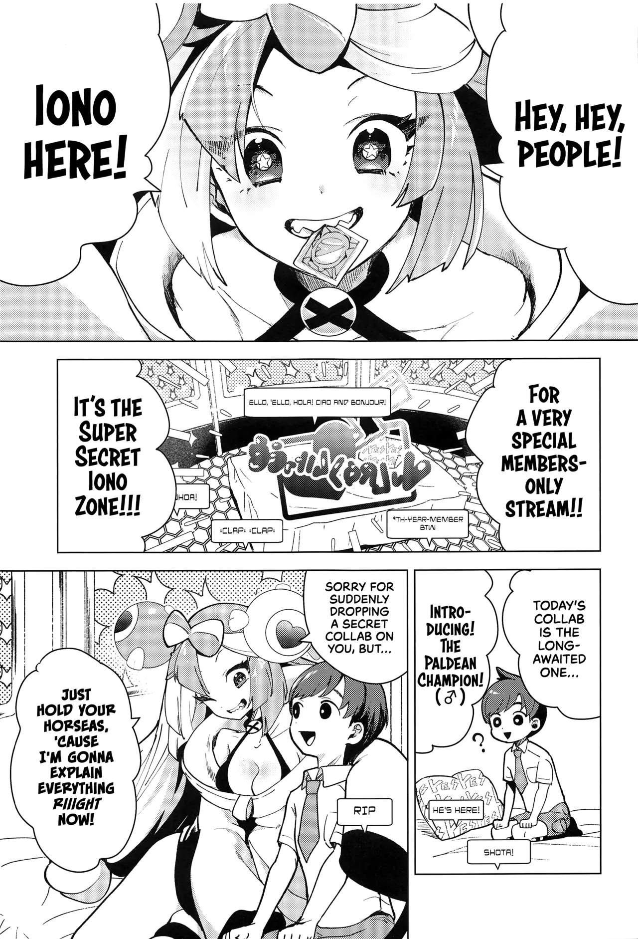 Nanjamo to Ura Gym Challenge!! | Iono's Super Secret Gym Challenge!!! page 4 full