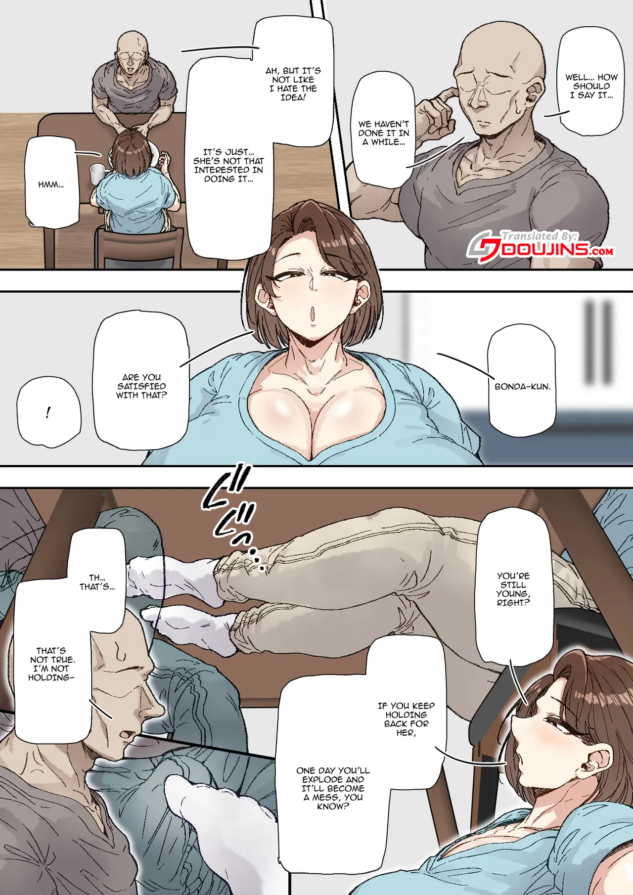 Marui Square Morikawa Minako  Beit-saki no Deka Chin-kun ni Assari Kan Ochi page 5 full