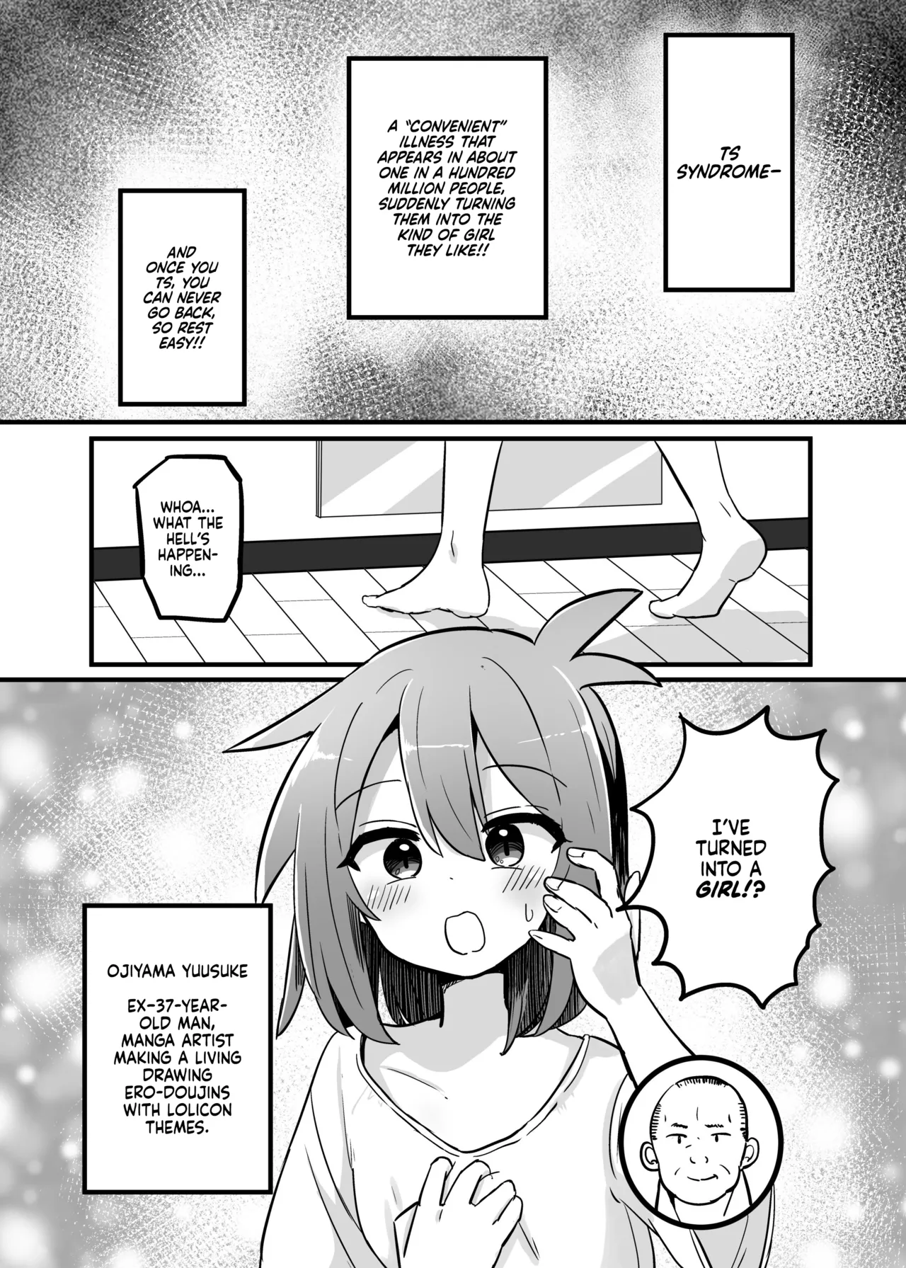 Gouhou TS Ojisan no Ecchi de Midarana Seikatsu page 2 full