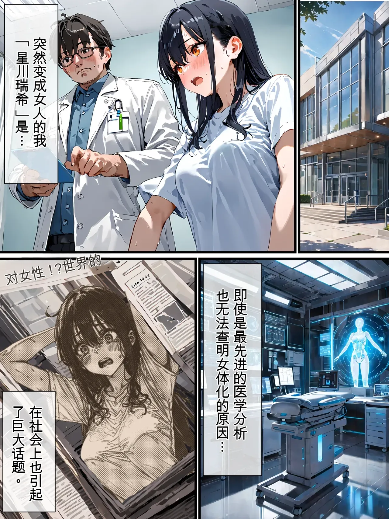 史上初!!元男の巨乳TS娘が衝撃のAVデビュー page 5 full