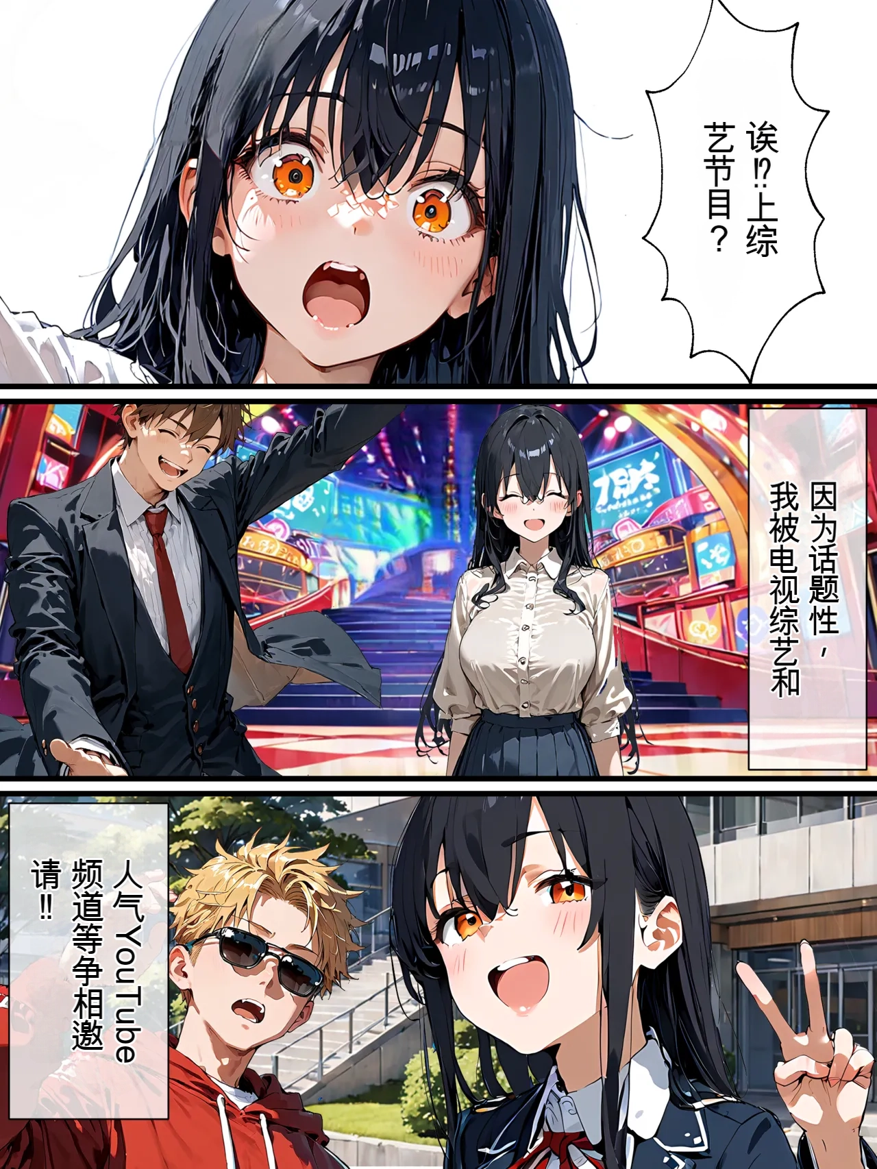 史上初!!元男の巨乳TS娘が衝撃のAVデビュー page 6 full