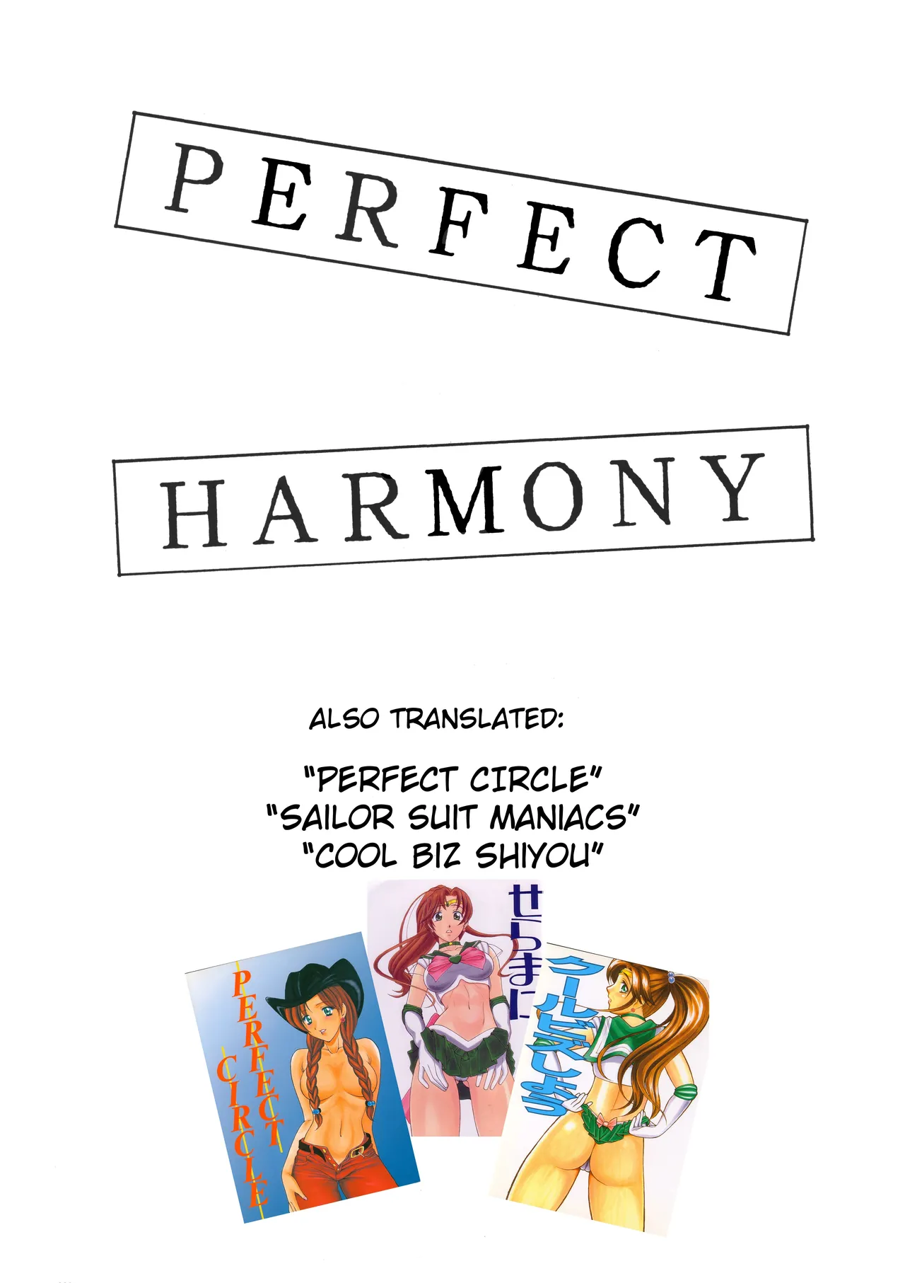 PERFECT HARMONY page 3 full