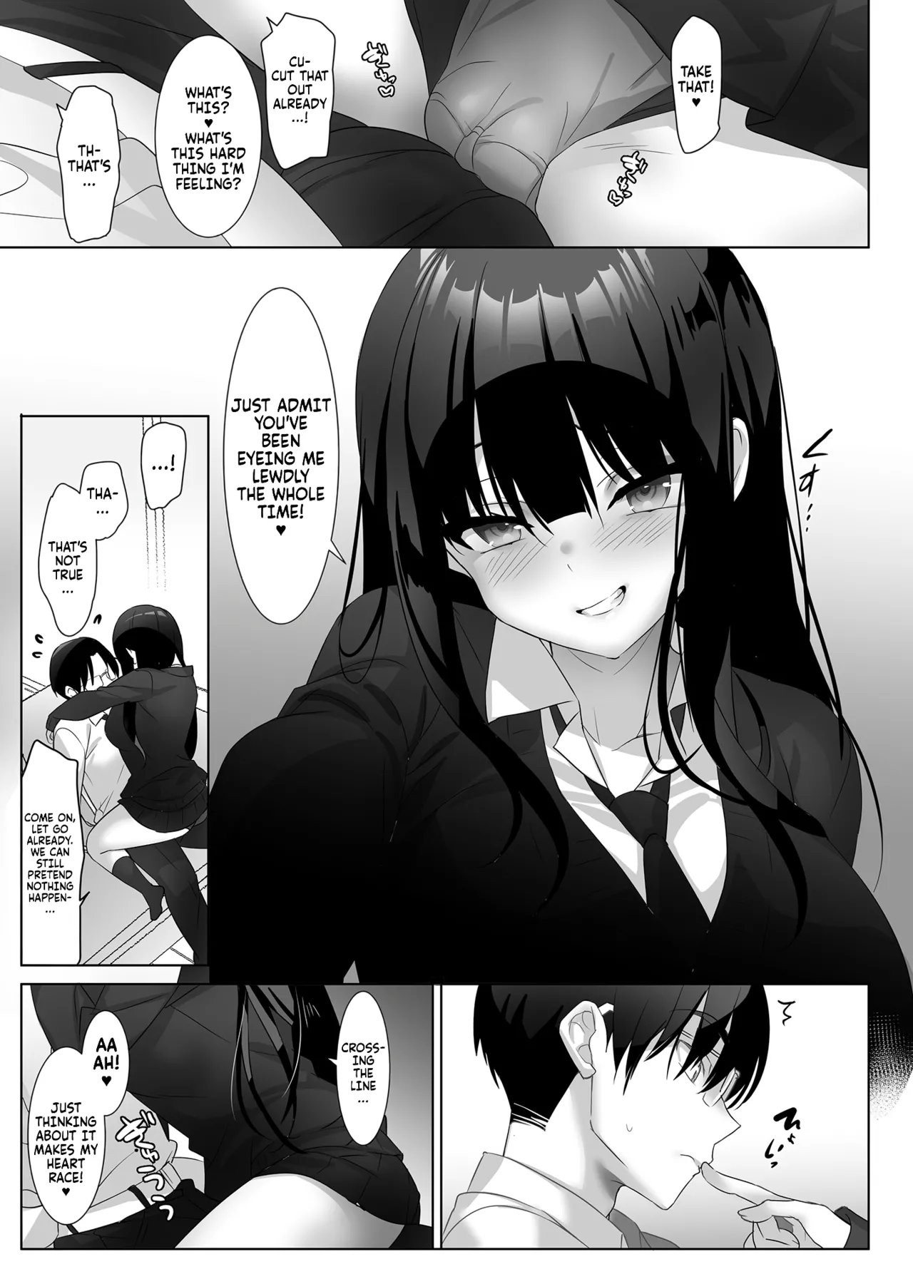 Kyonyuu JK ga Honki o Dashitara, Papa wa Mou Nigerarenai | Once a big tittied High-School Girl goes all out,  her Daddy can't escape! page 8 full