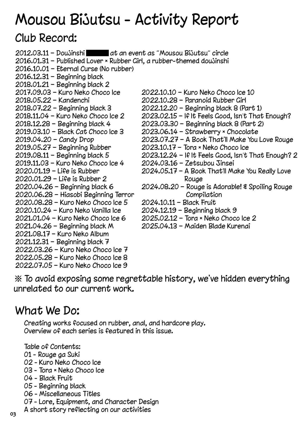 Yokoso! Mousou Bijutsubu page 3 full