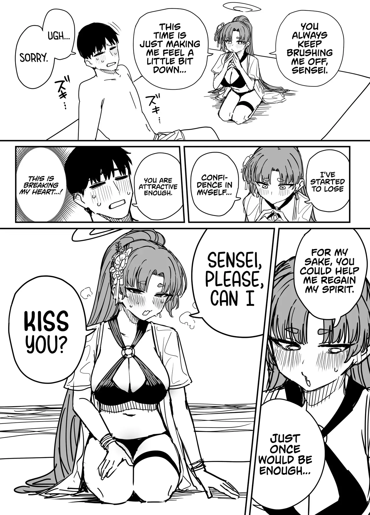 Don't hold back! Miss Kadenokouji page 5 full