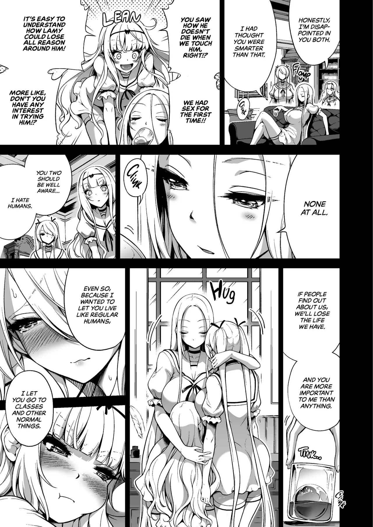Hands-On Draining with Three Succubus Sisters 3 page 9 full