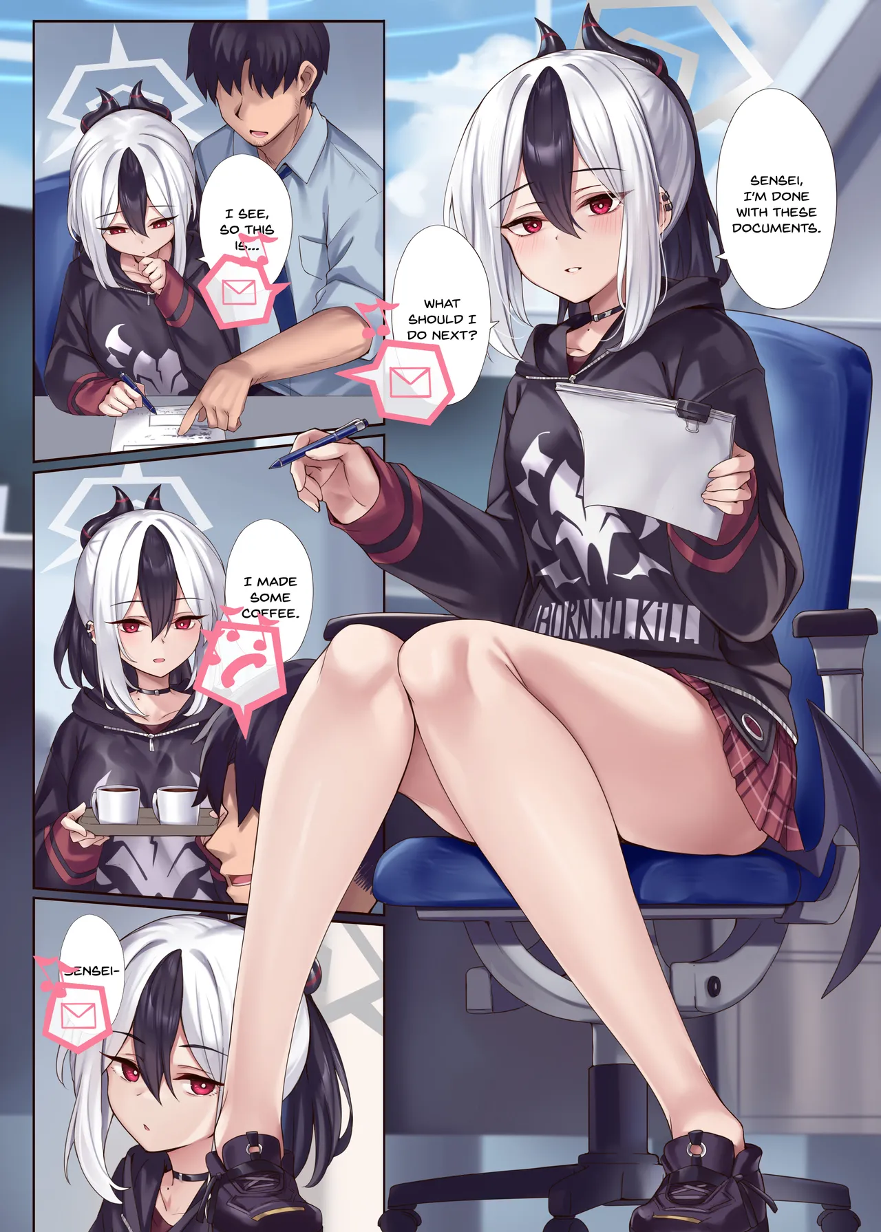 MONOCHROME AFFECTION II page 3 full