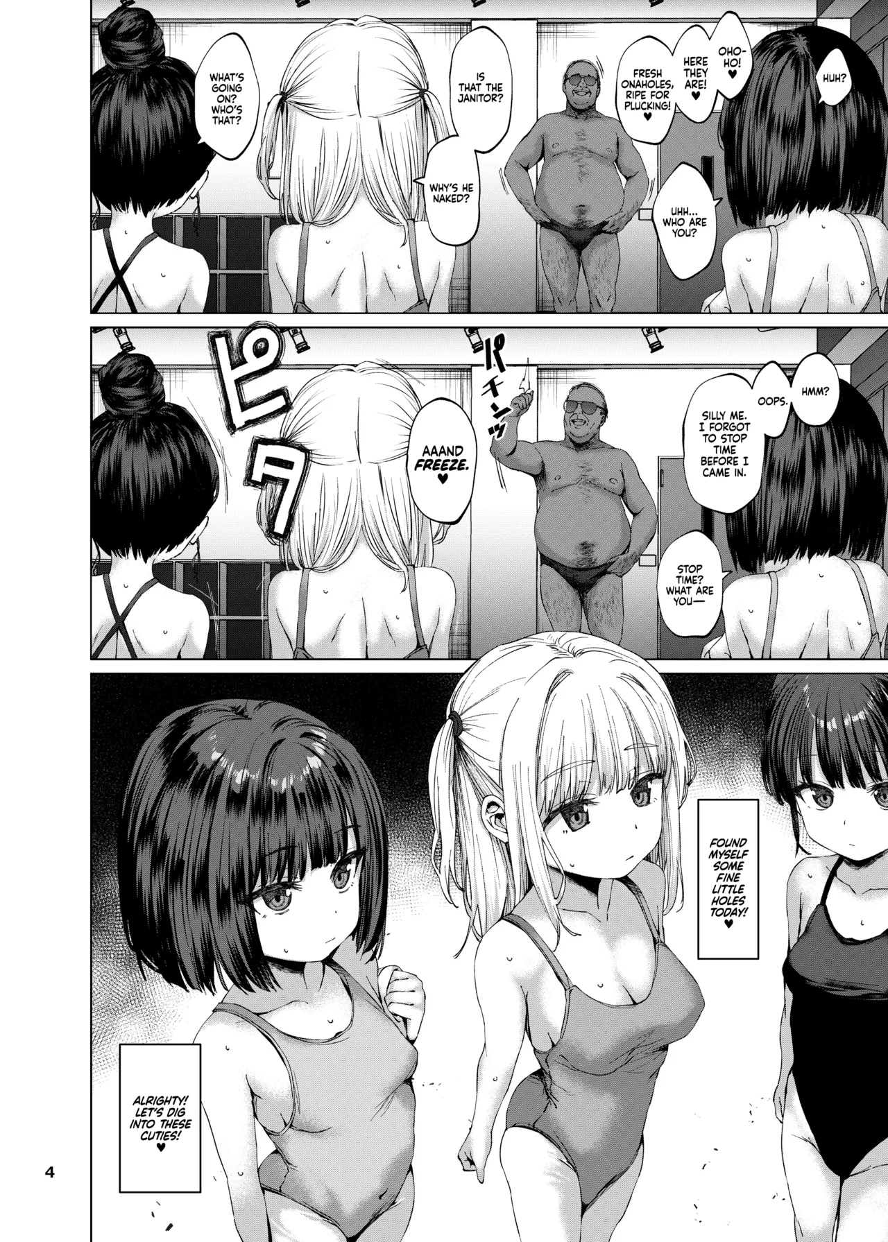 Hontou ni Ita!! Jikan Teishi Oji-san 4 | He Was Here!! The Time-Stopper Ojisan 4 page 3 full