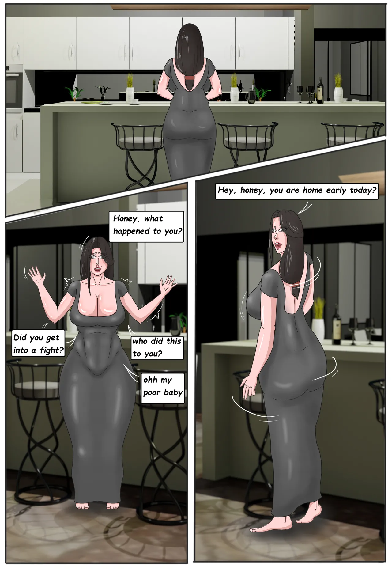 Mom handles the bully chapter 1-3 page 3 full