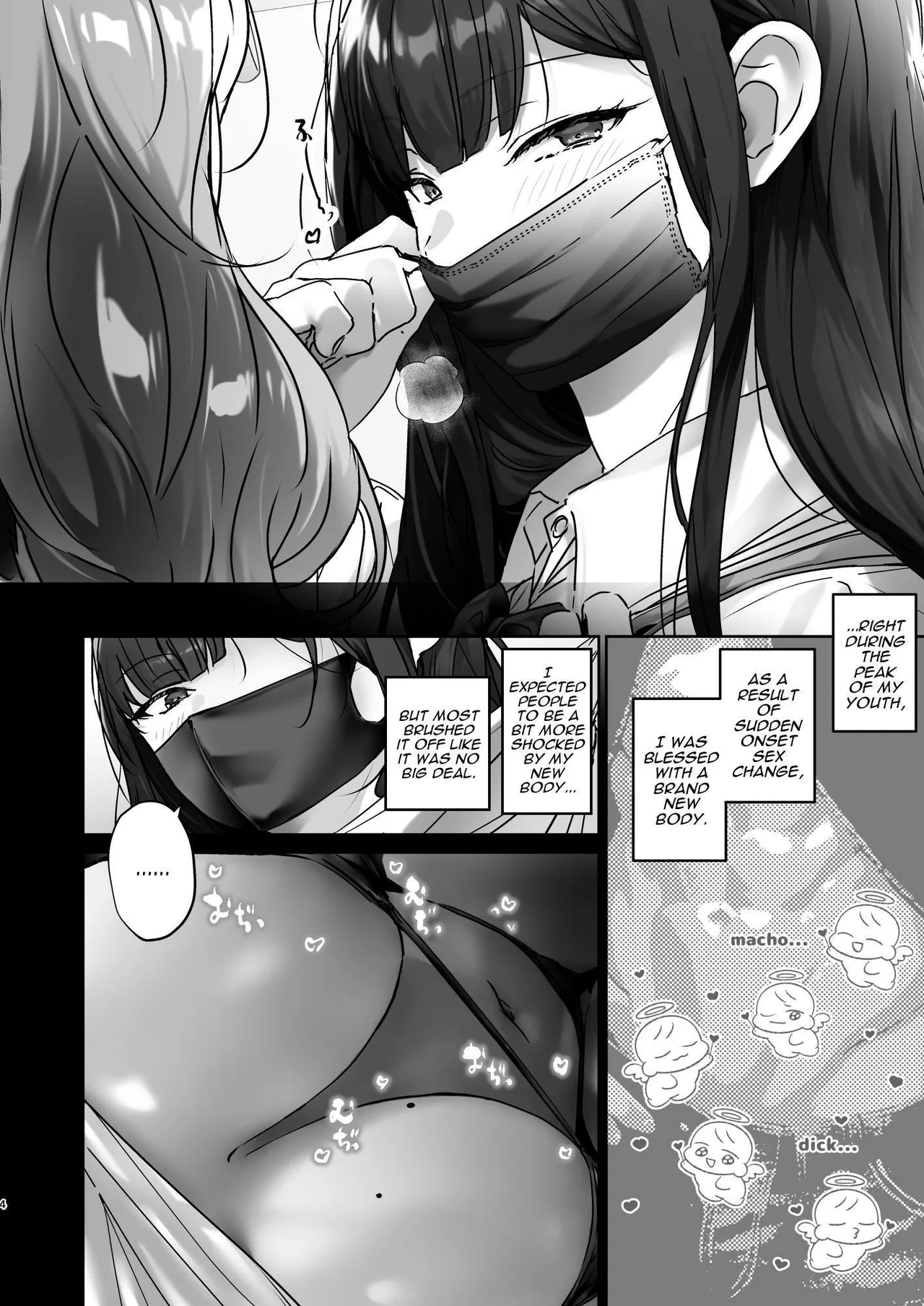 Having Transformed Into A Woman, I Want To Have Sex With A Male Pornstar page 4 full