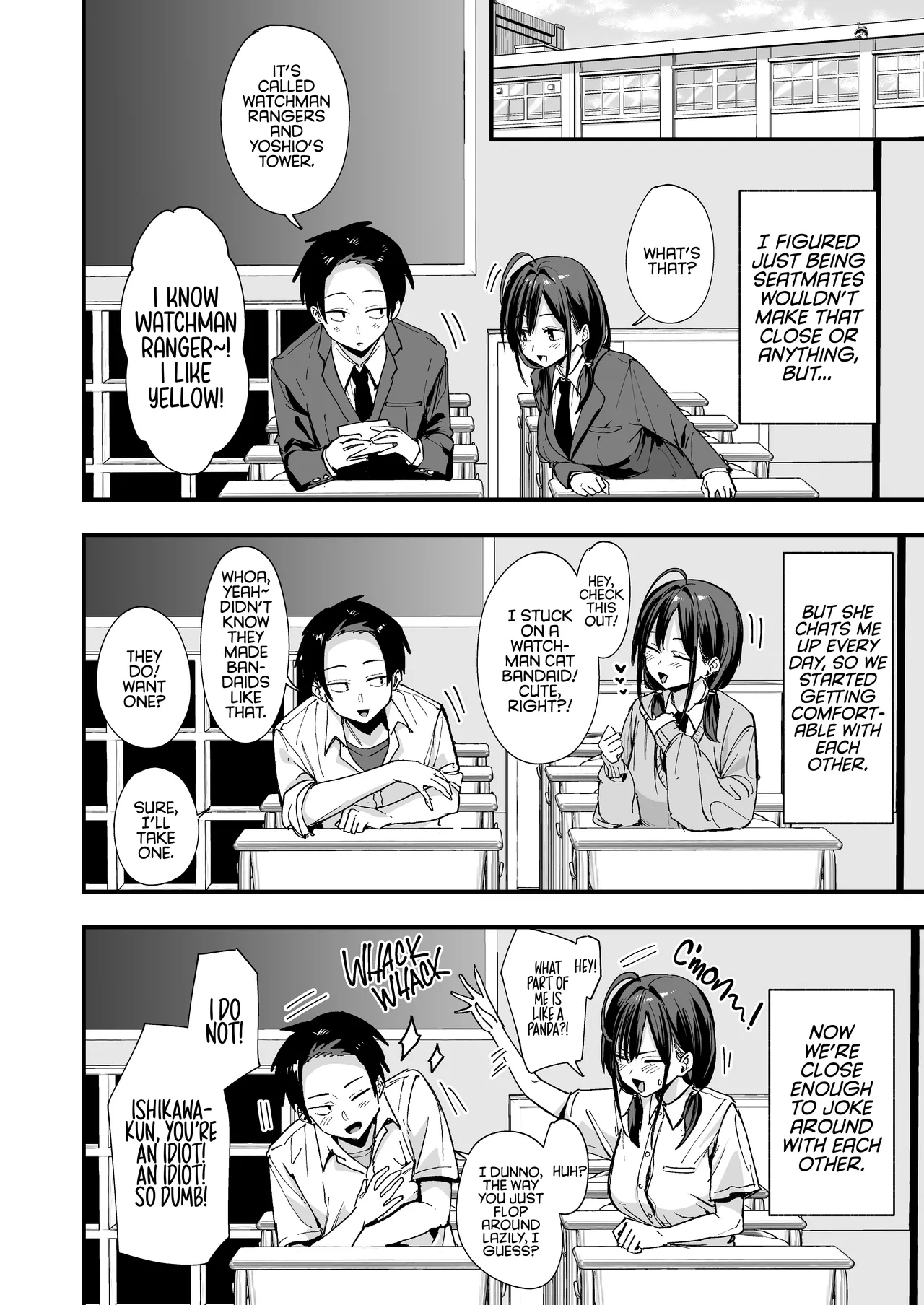 Tonari no Seki no Tomodachi to Issho ni Onanii Suru Hanashi | The Story About Masturbating Together With the Friend Who Sits Next to Me page 6 full