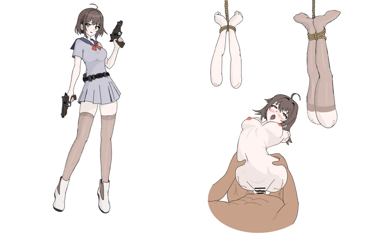 【Guro向/Rumble】武装jk特工少女 page 4 full