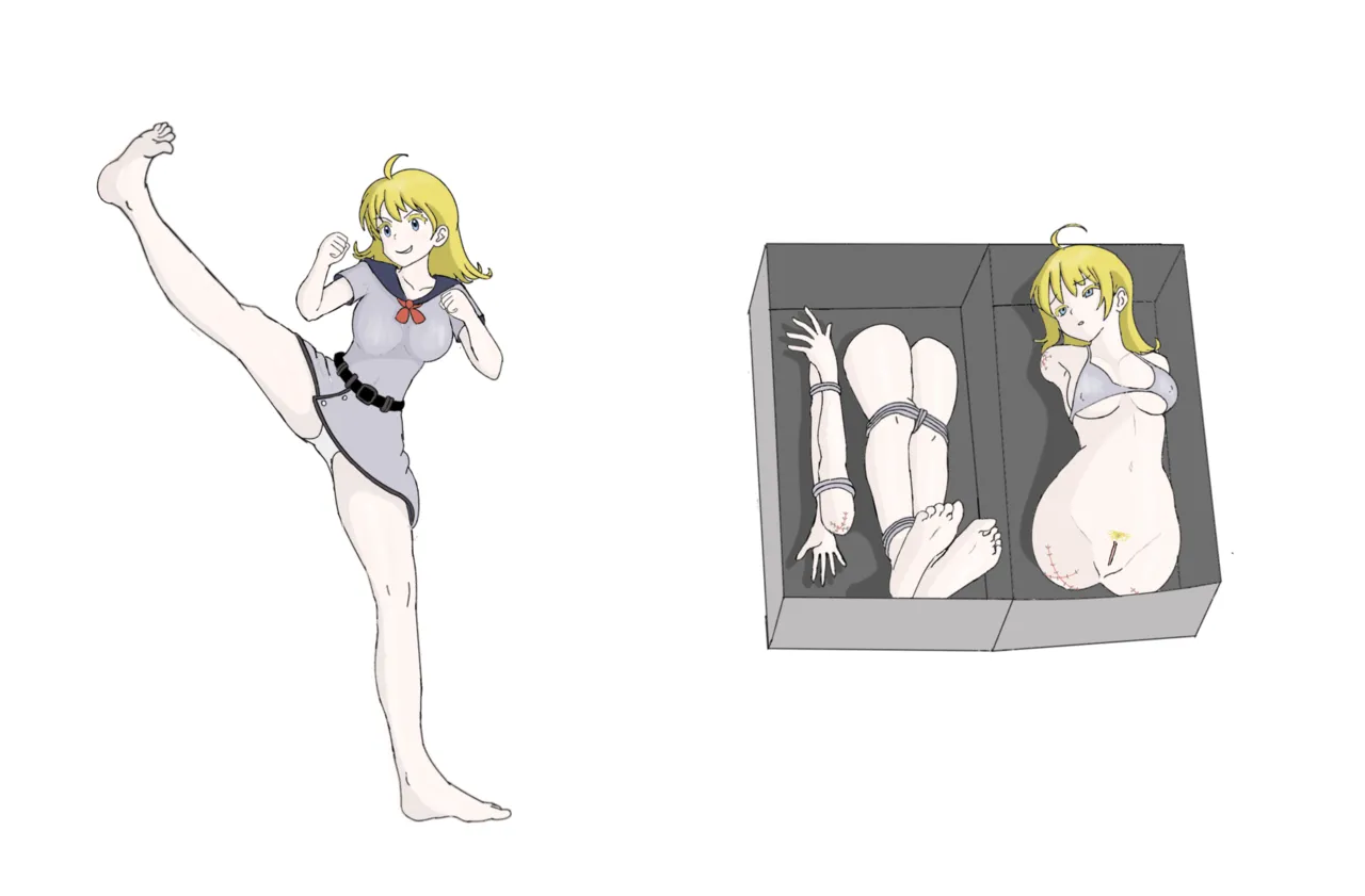 【Guro向/Rumble】武装jk特工少女 page 9 full