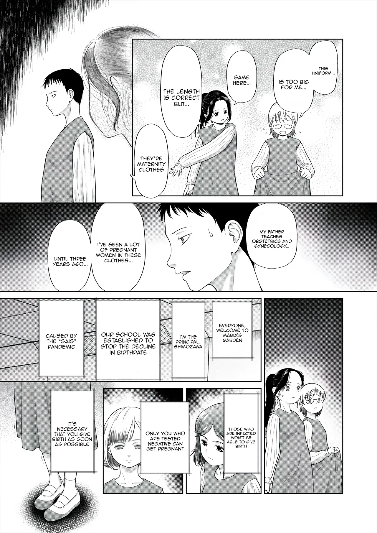 shoujo shika ninshin dekinai sekai 1 | page 7 full