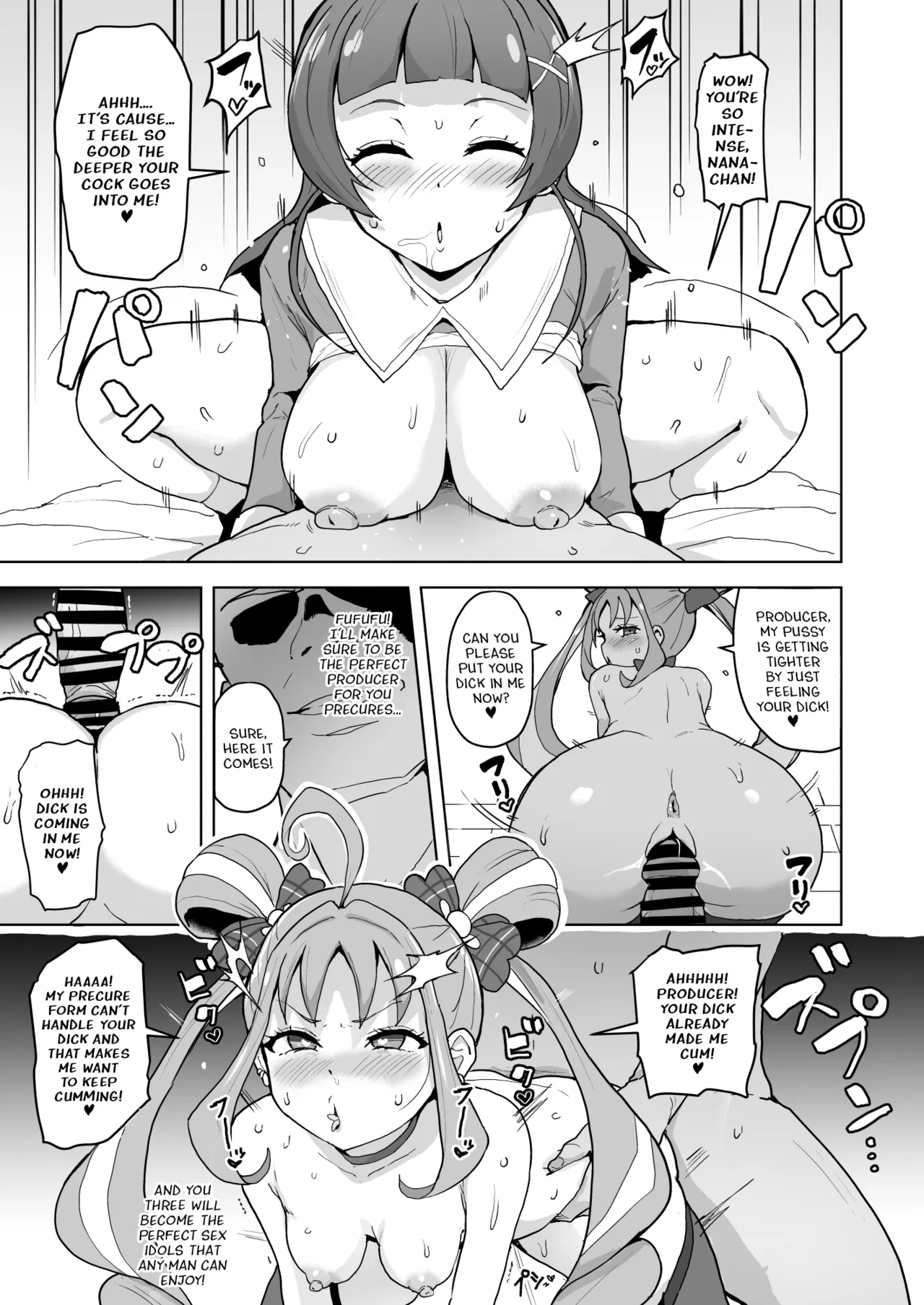 You & Idol Precure Short Manga page 5 full