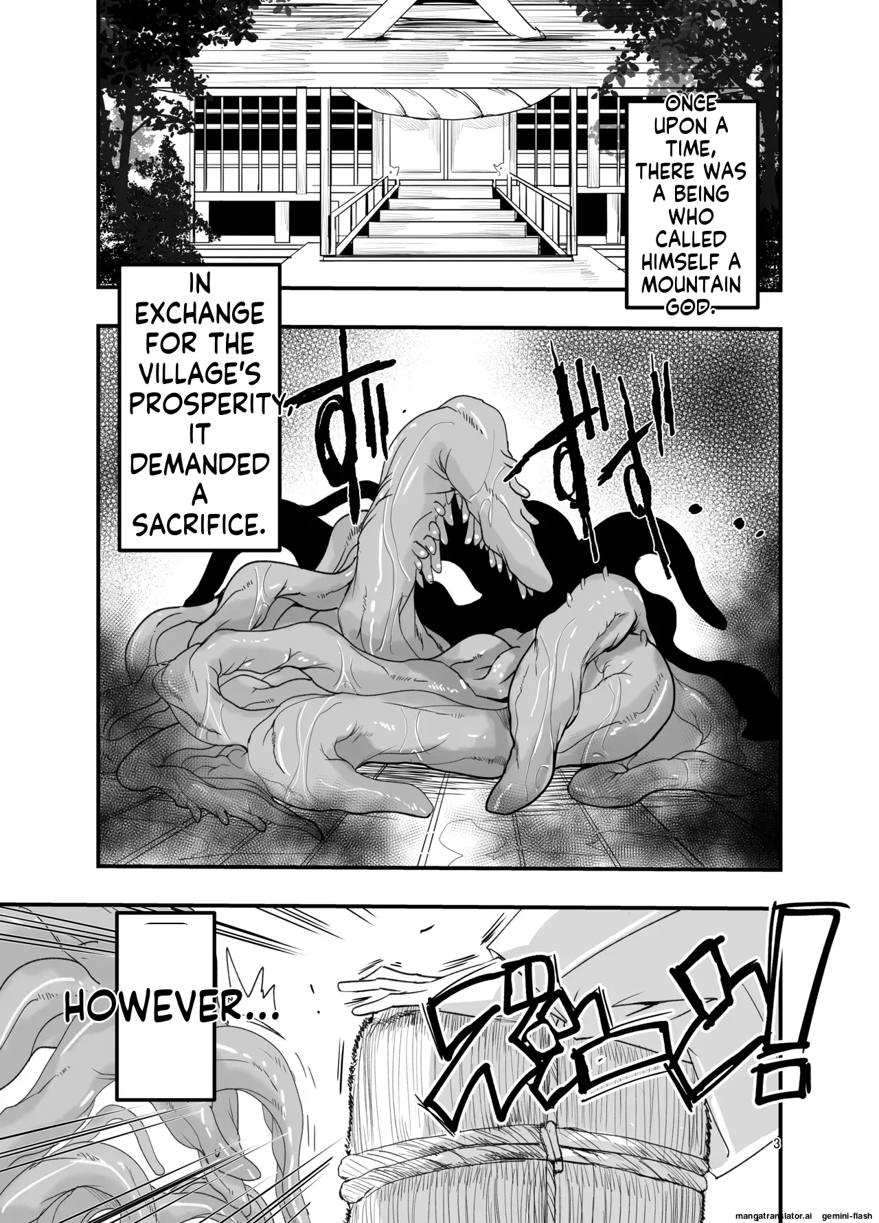 Tentacles want to make the sacrifice understand! page 3 full