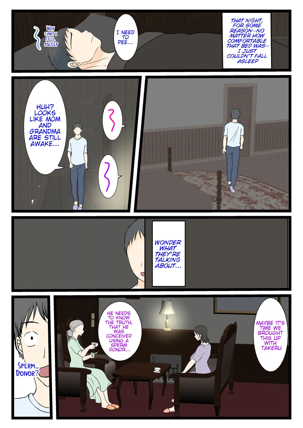 Shojo no Haha wa Musuko ni Dakarete Ko o Haramu | The story of how a virgin mother conceived a child with her son. page 6 full