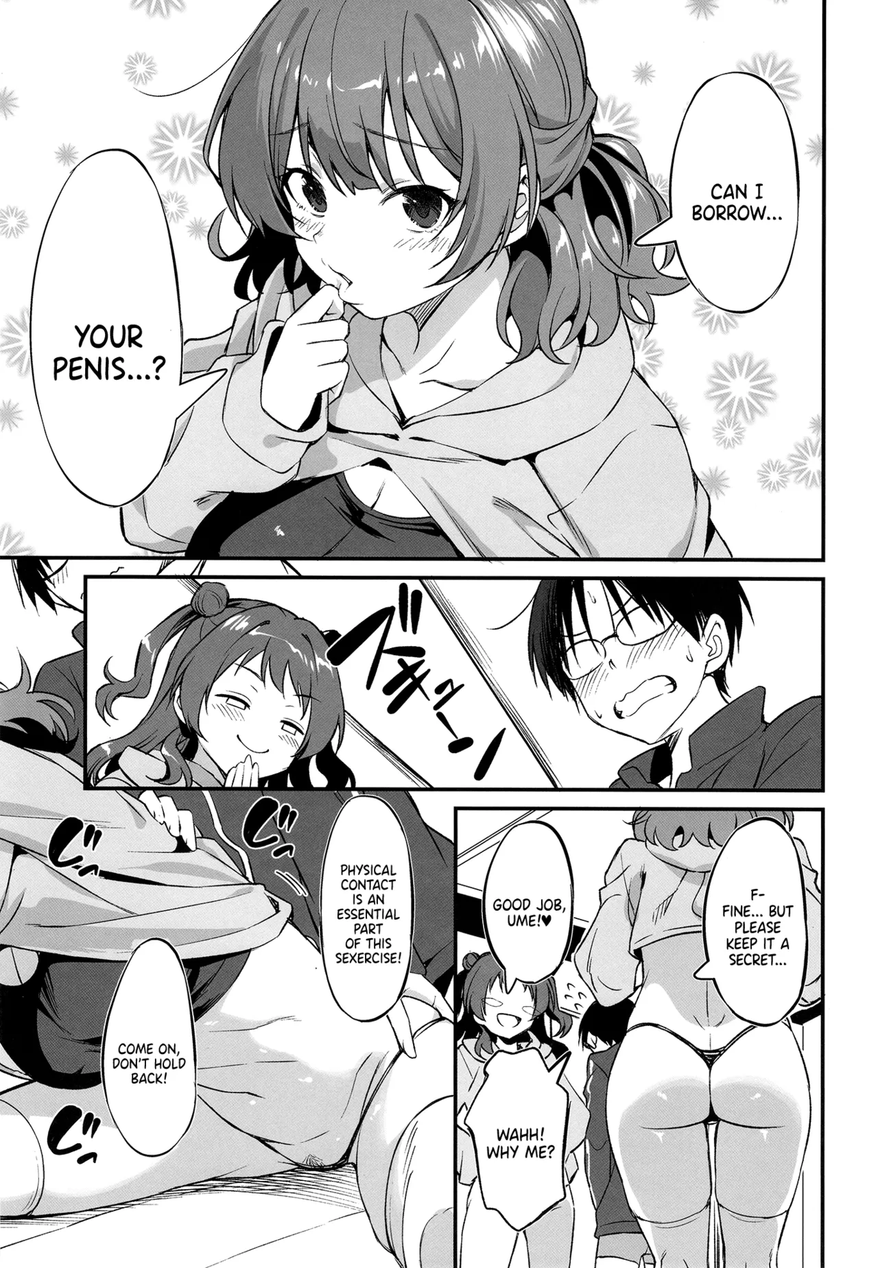 Hanami Shimai no Saikyou Sexercise! | The Hanami Sisters' Great Sexercise! page 8 full